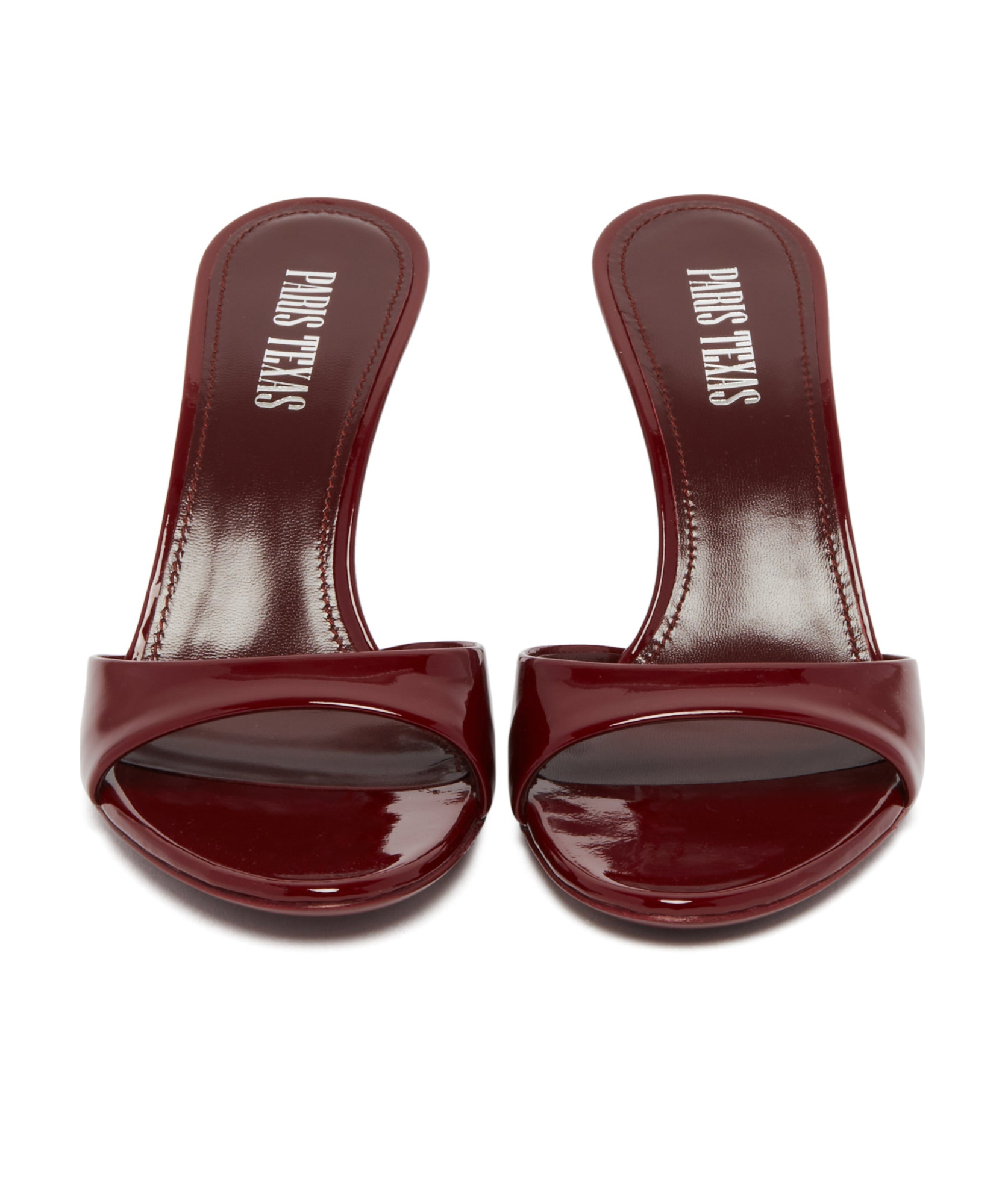 Shop Paris Texas Lidia 70mm Leather Mules In Red
