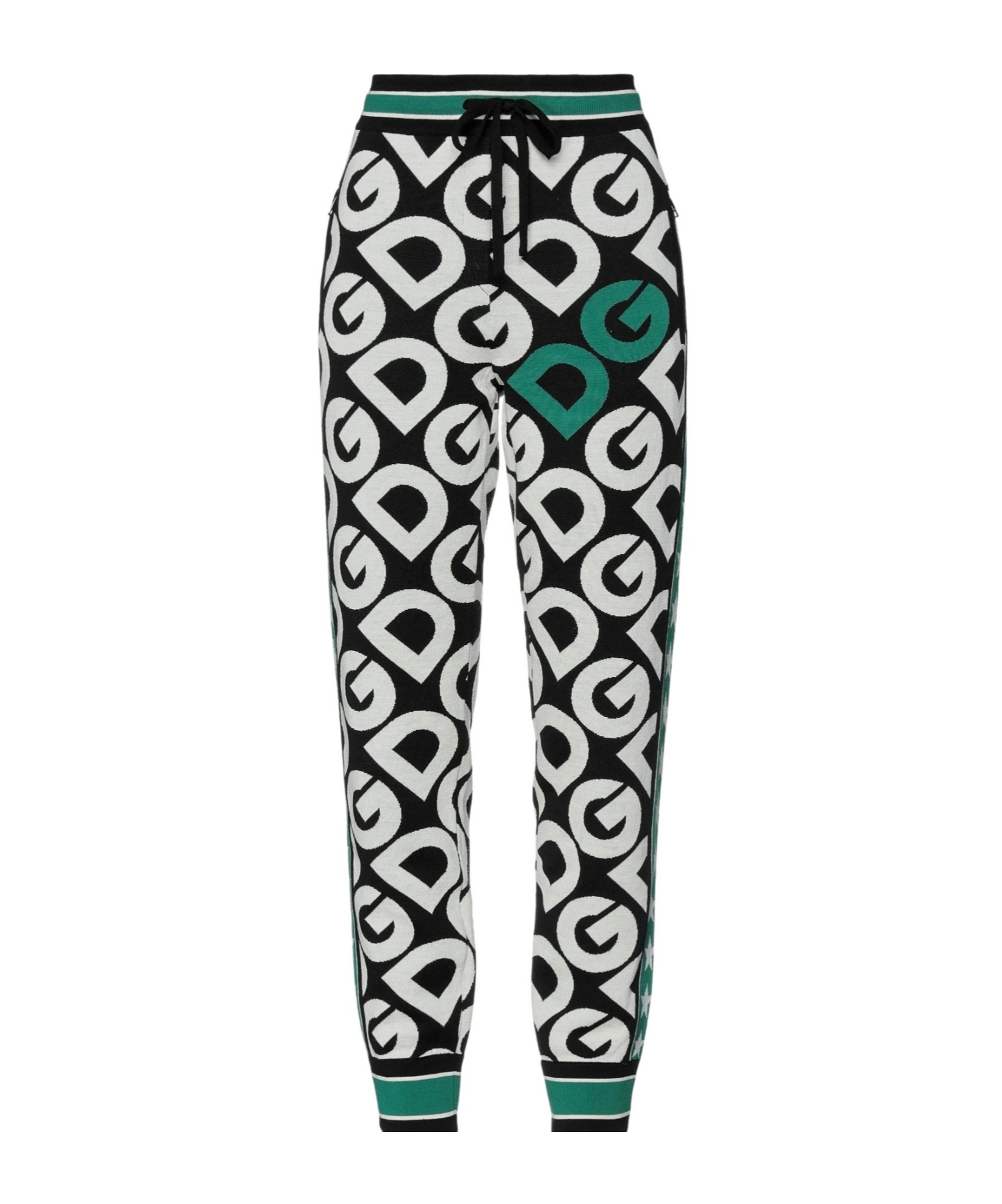 Dolce & Gabbana Lightweight Knit Pants In Black