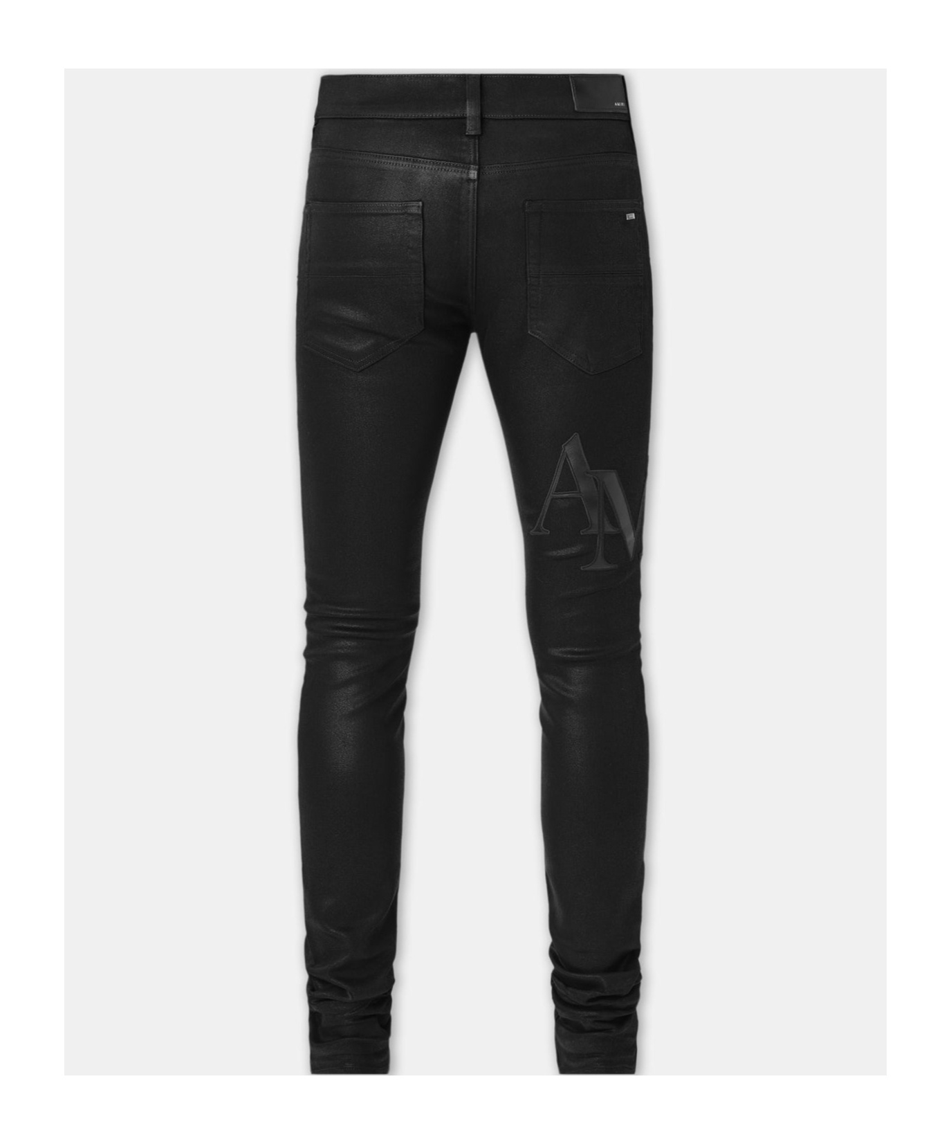Amiri Stack Jeans In Black