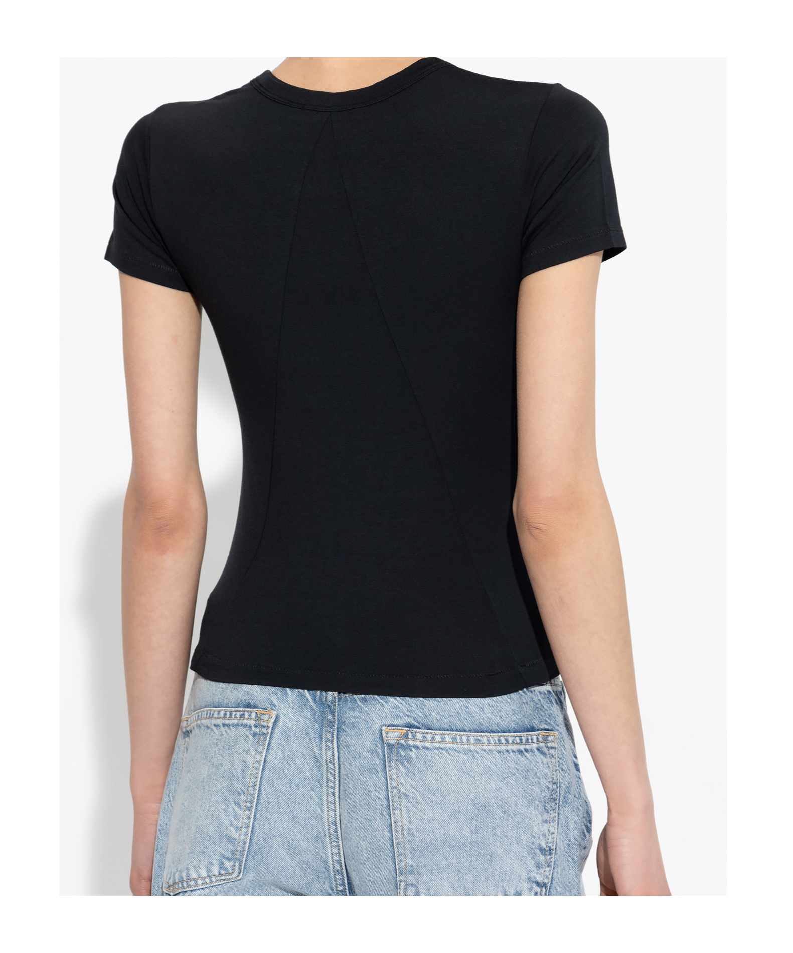 Rag & Bone Short-sleeved T-shirt In Black