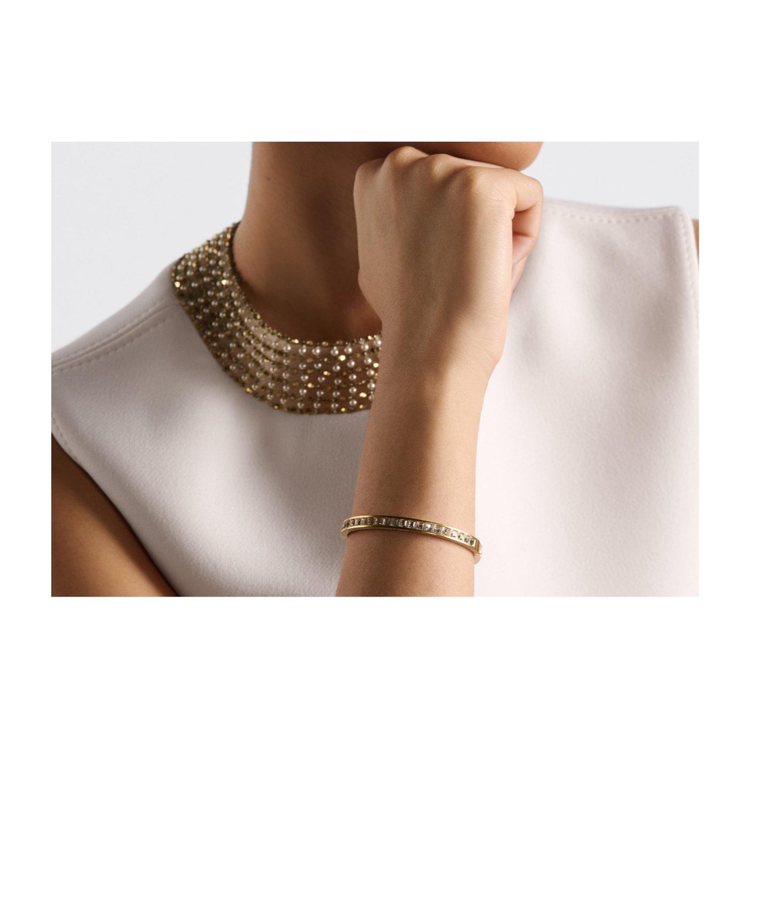 Dior Night Code Bracelet In Yellow
