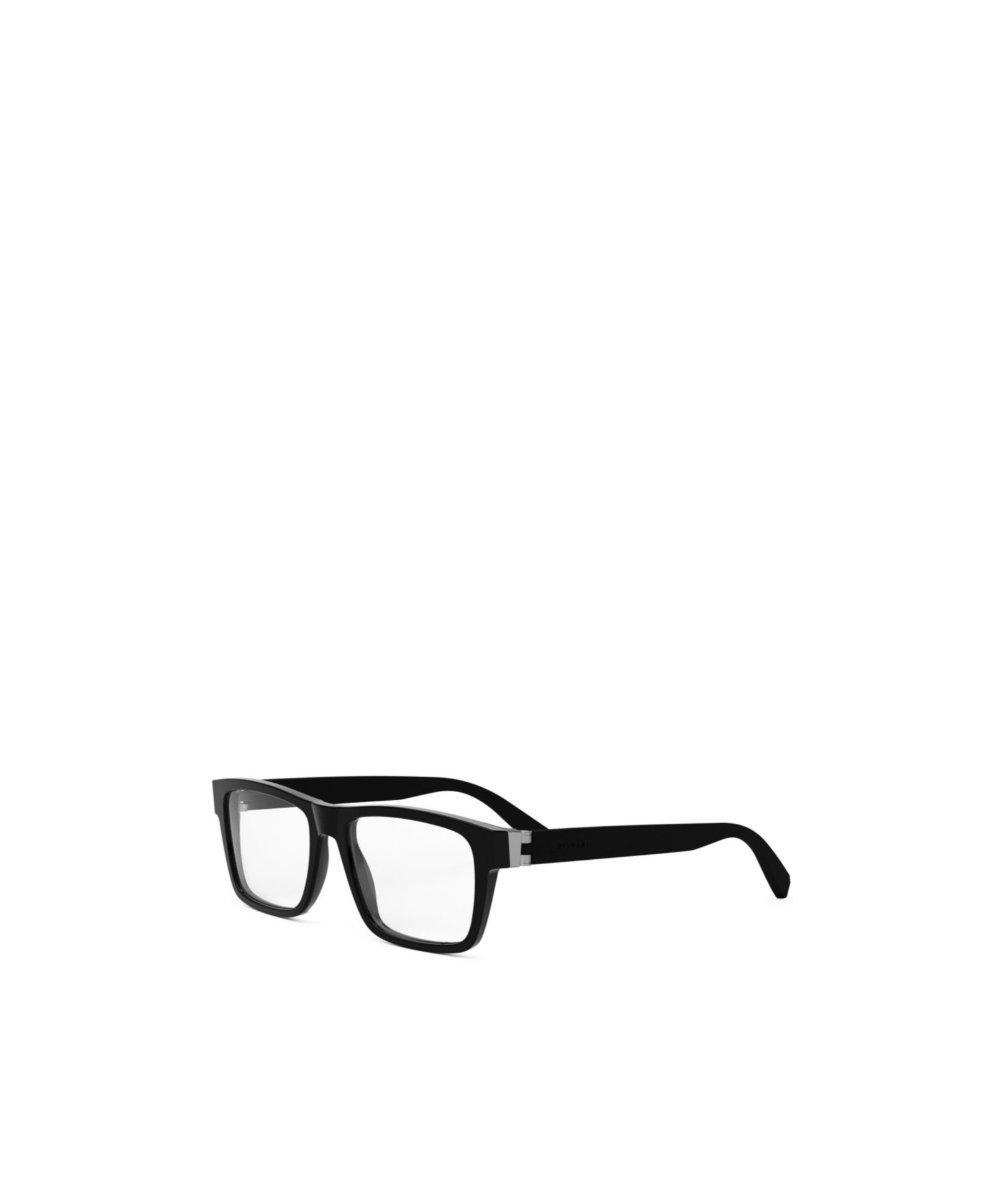 Bvlgari Bulgari Rectangular Frame Glasses In Black