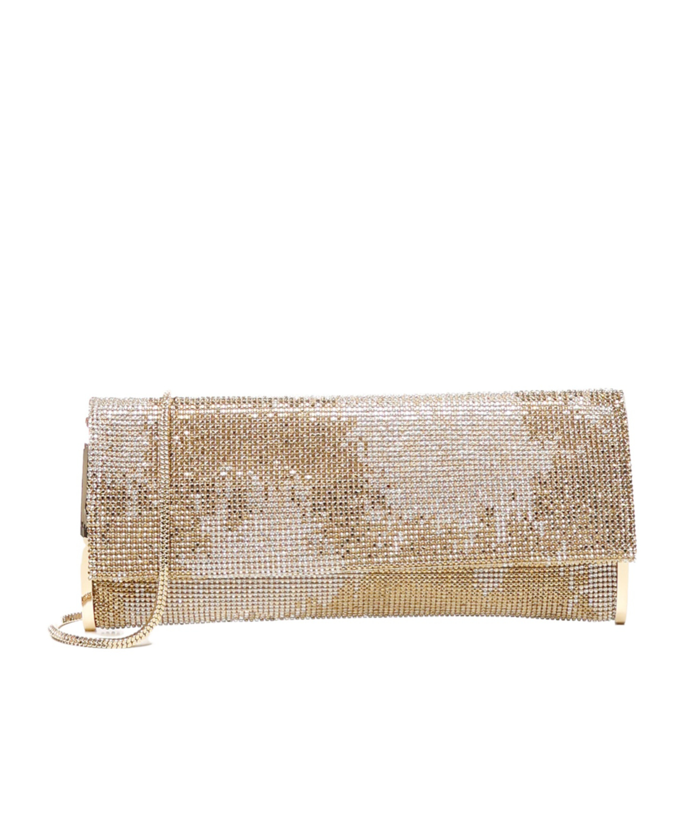 Benedetta Bruzziches Kate Chain-link Clutch Bag In Nude