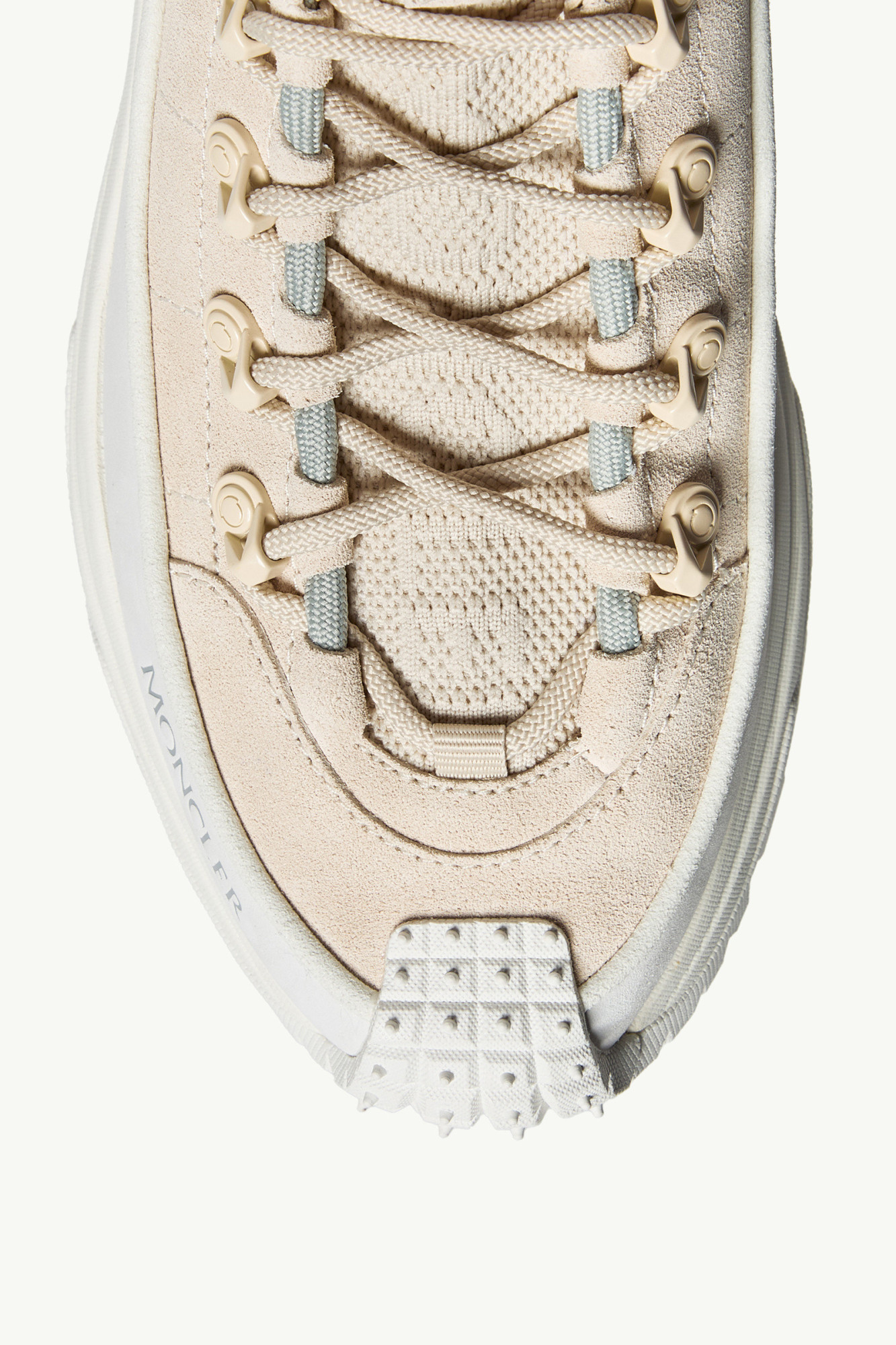 Moncler Sneakers Trailgrip Lite3 En Nubuck Et Daim In Neutral