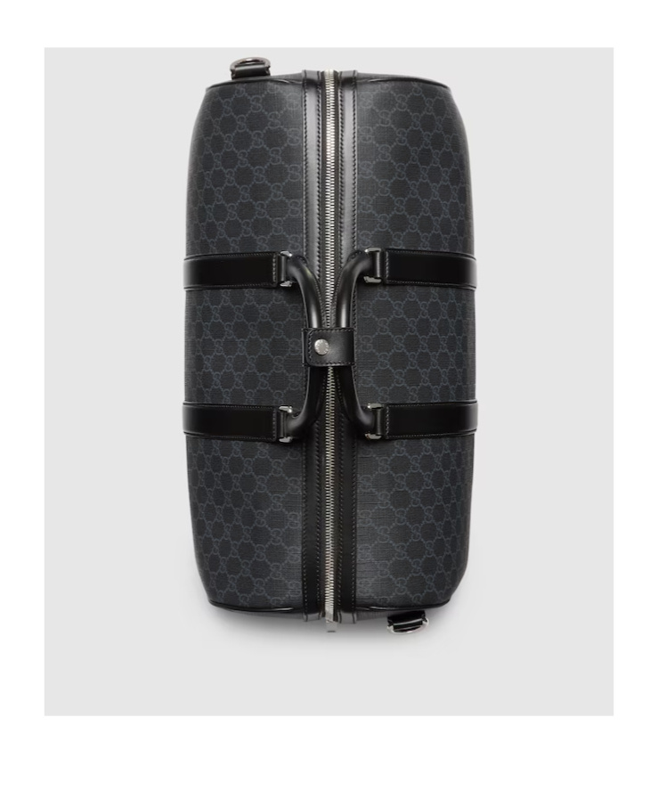 Gucci Soft Gg Supreme Carry-on Duffel Bag In Black