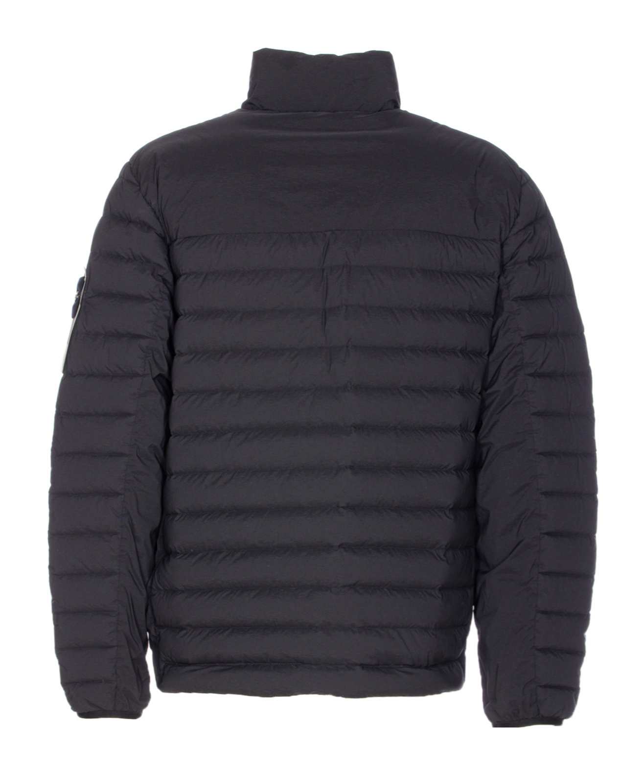 Stone Island Seamless And Anti-drop Hooded Down Jacket Clothing In Black