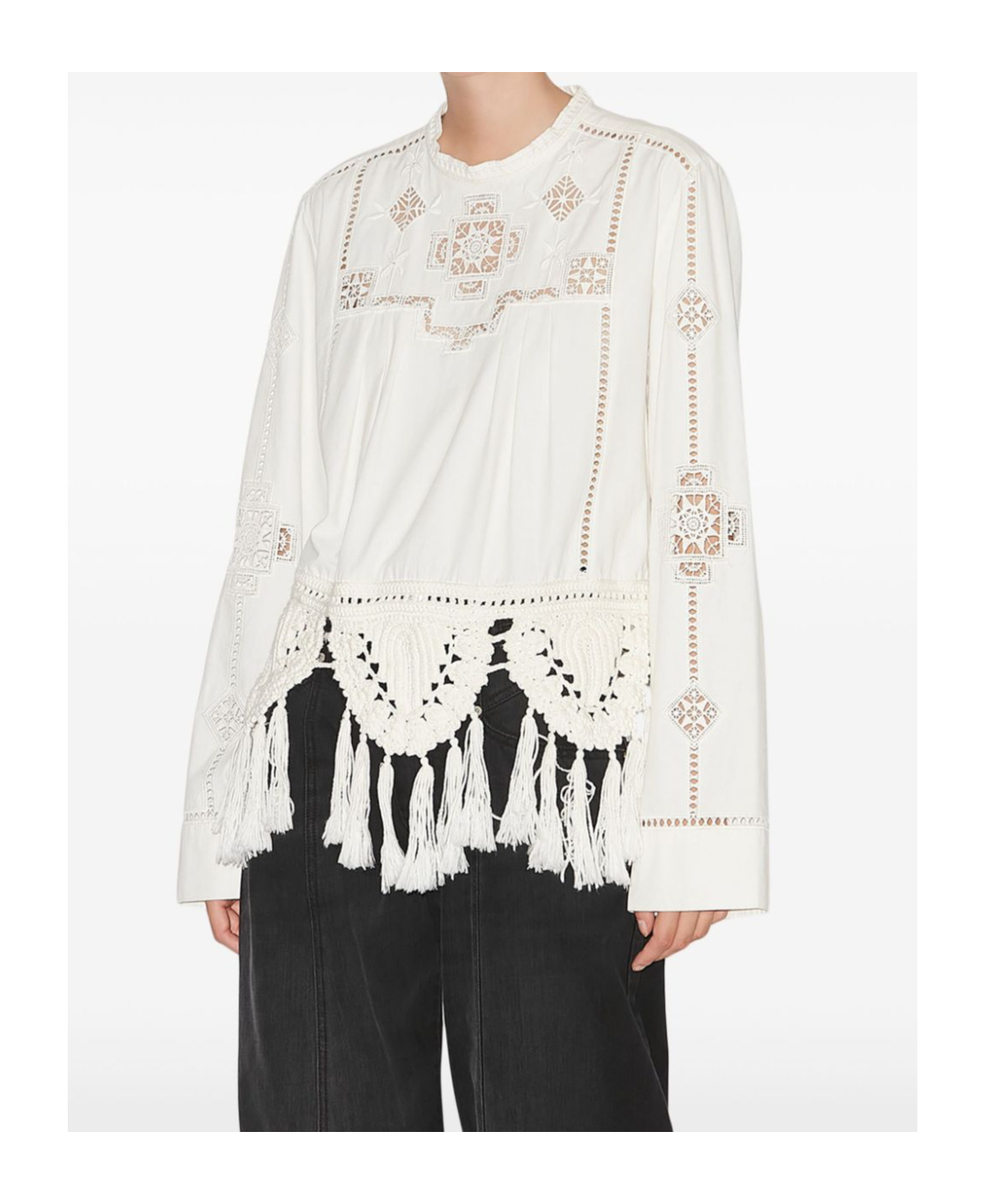 Isabel Marant Severine Blouse In White