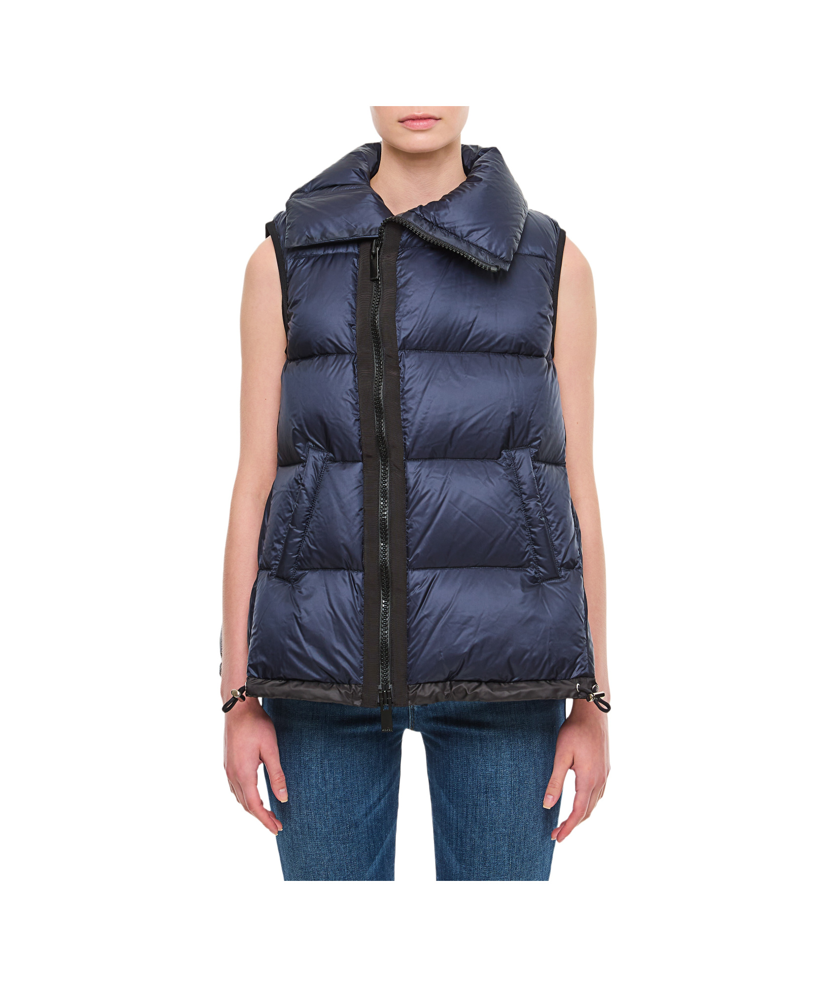 SACAI ZIP-UP PADDED GILET