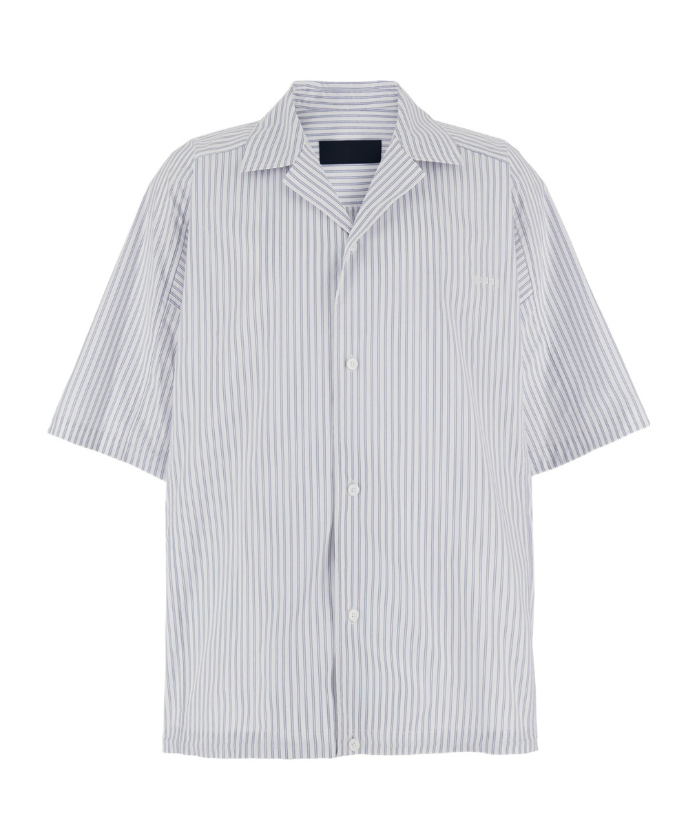 Juunj Striped Pattern Shirt In White