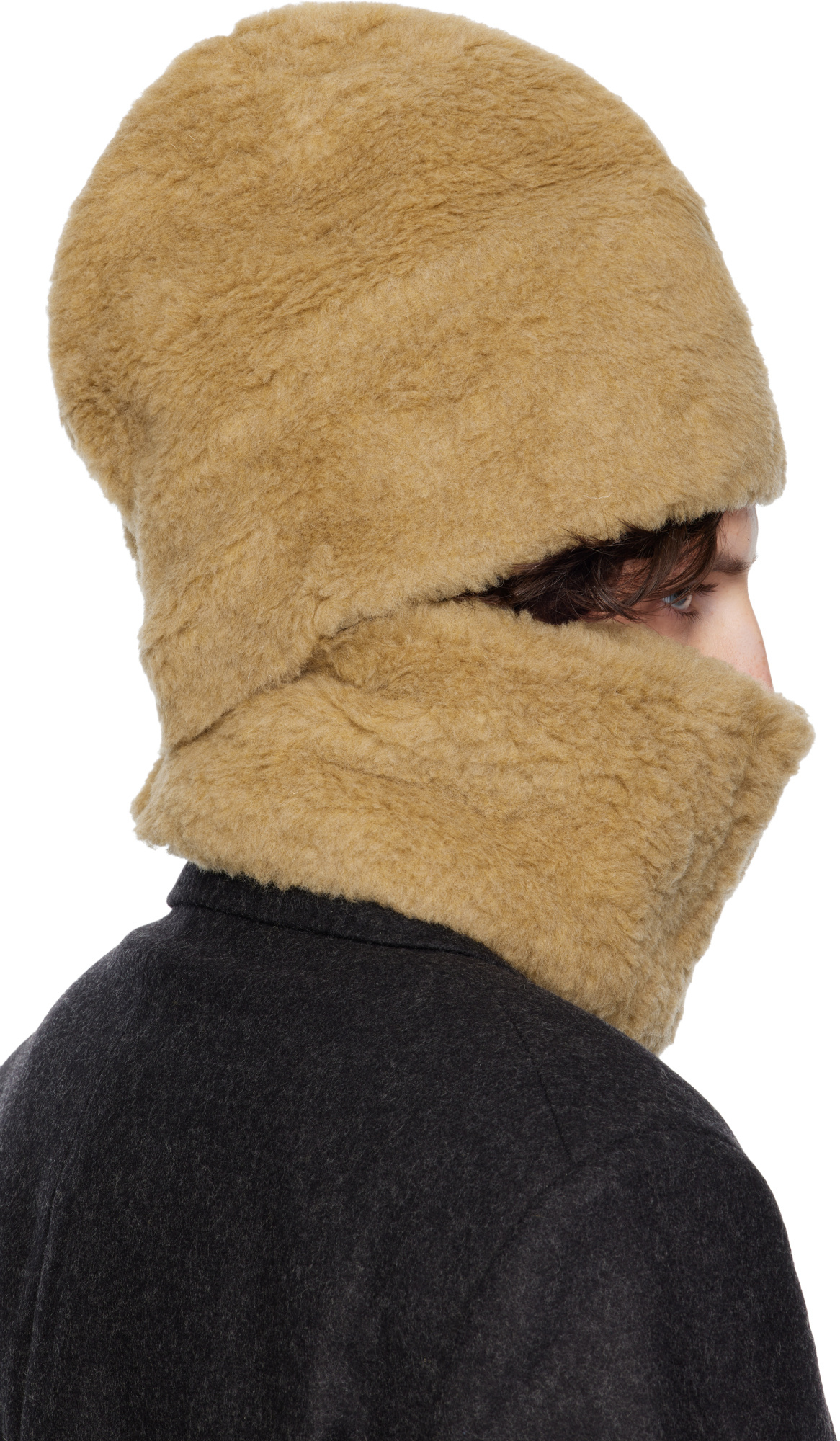 Our Legacy Structured Beige Hat With Rounded Crown And Versatile Brim