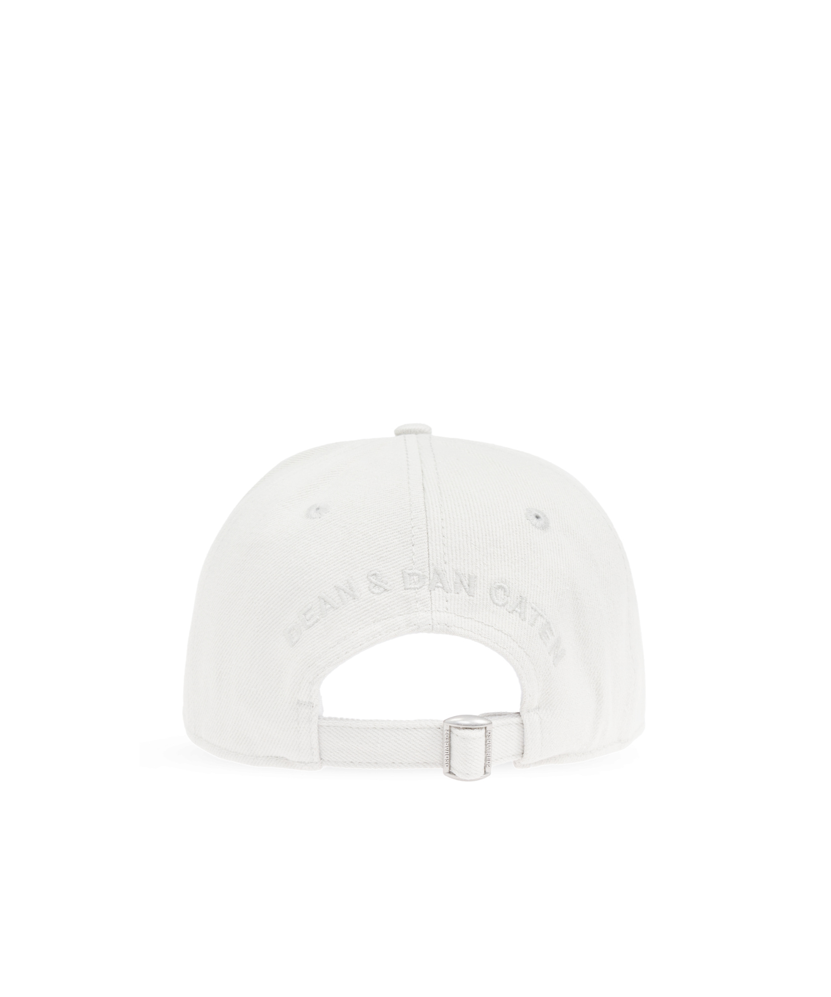 Dsquared2 Embossed Logo Baseball Cap In White