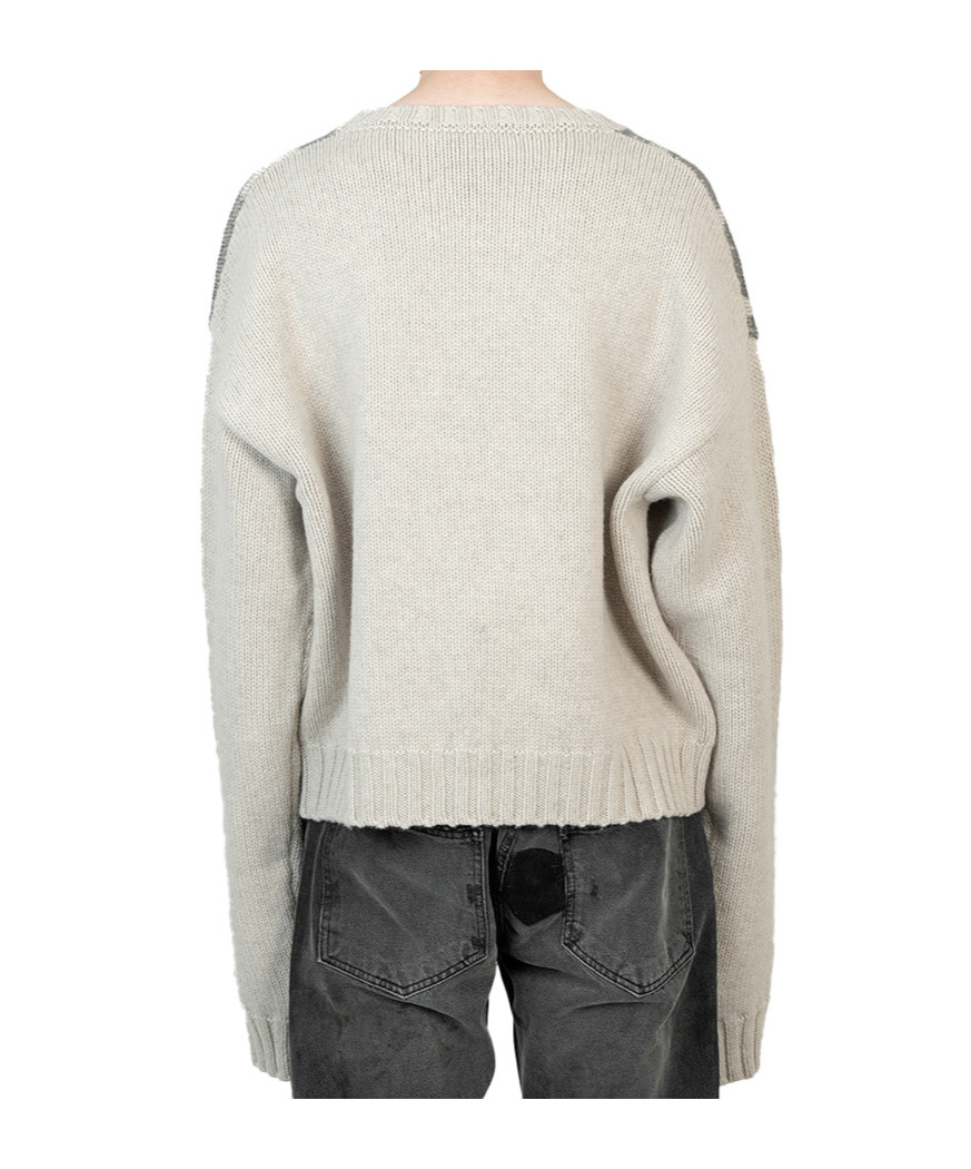 Enfants Riches Deprimes Past In Vain Sweater In White