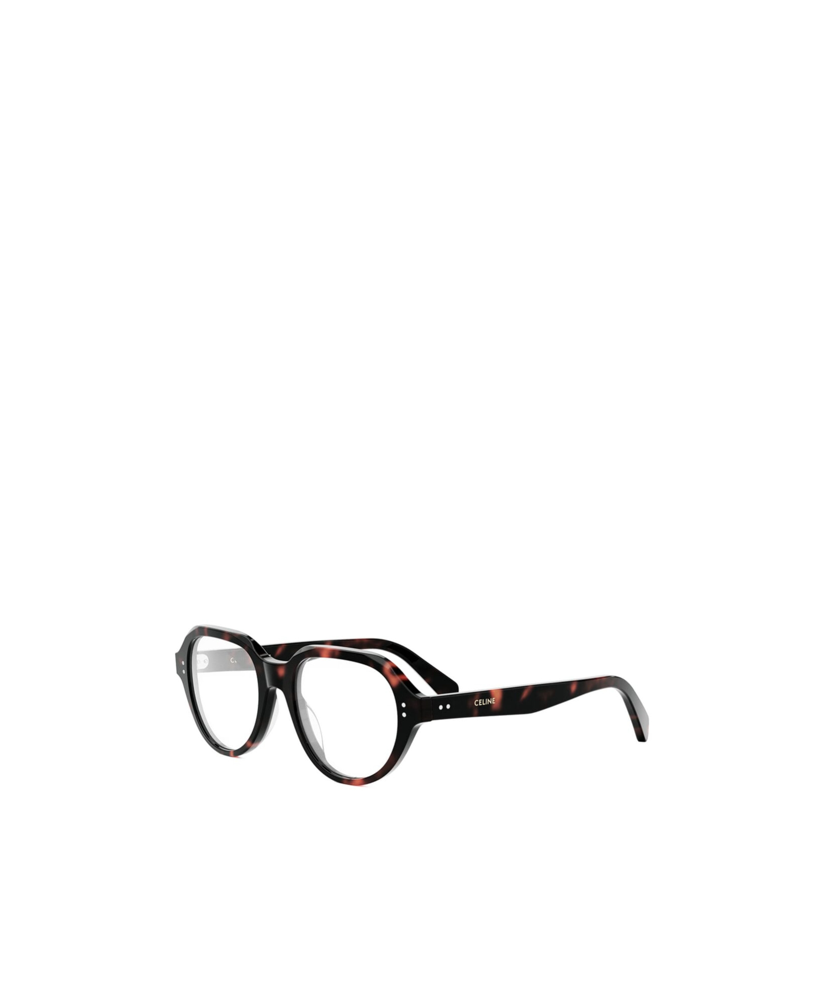 Celine Logo Flat Mirror In Black