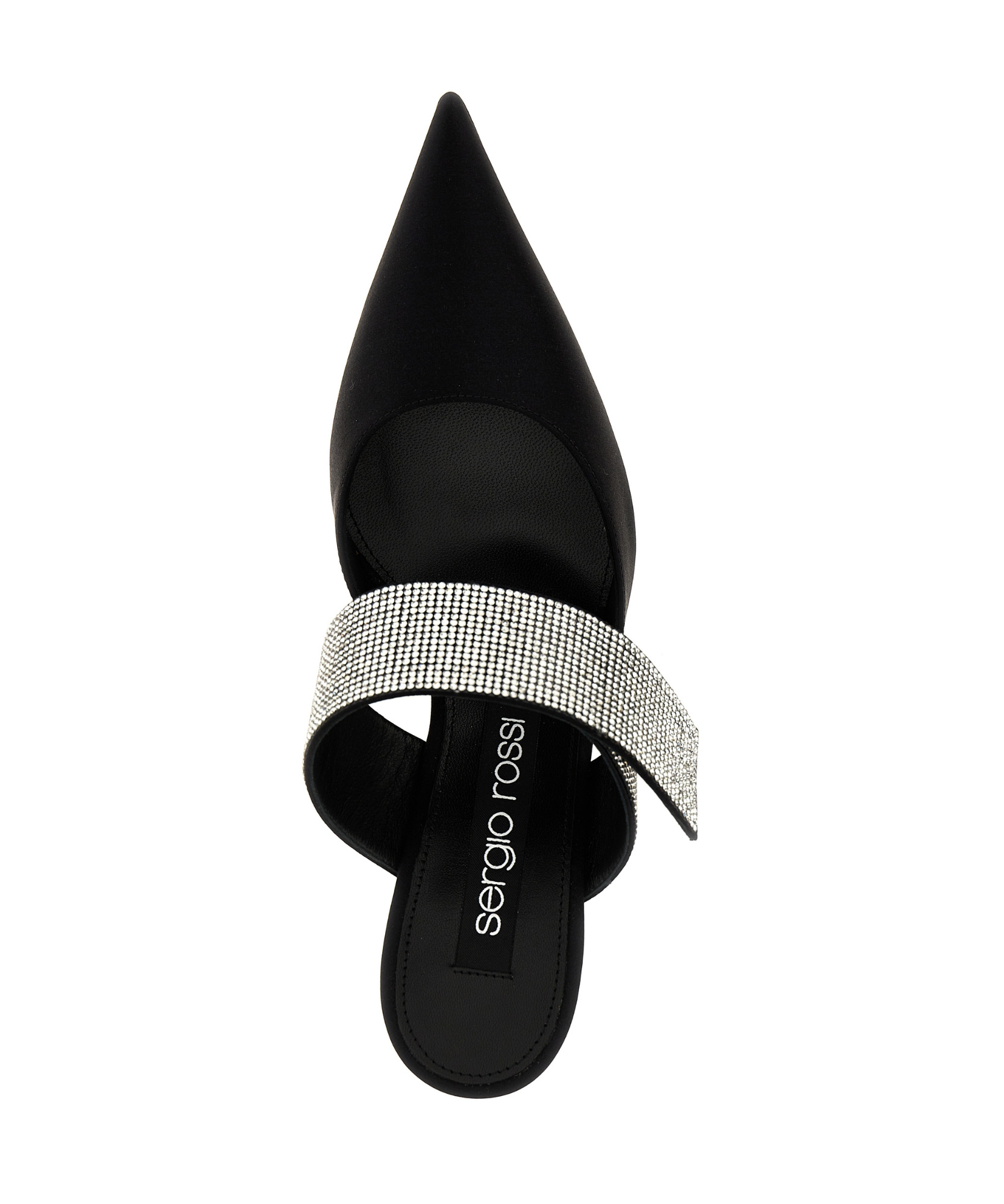 Sergio Rossi Paris Stiletto Heel Mules In Black