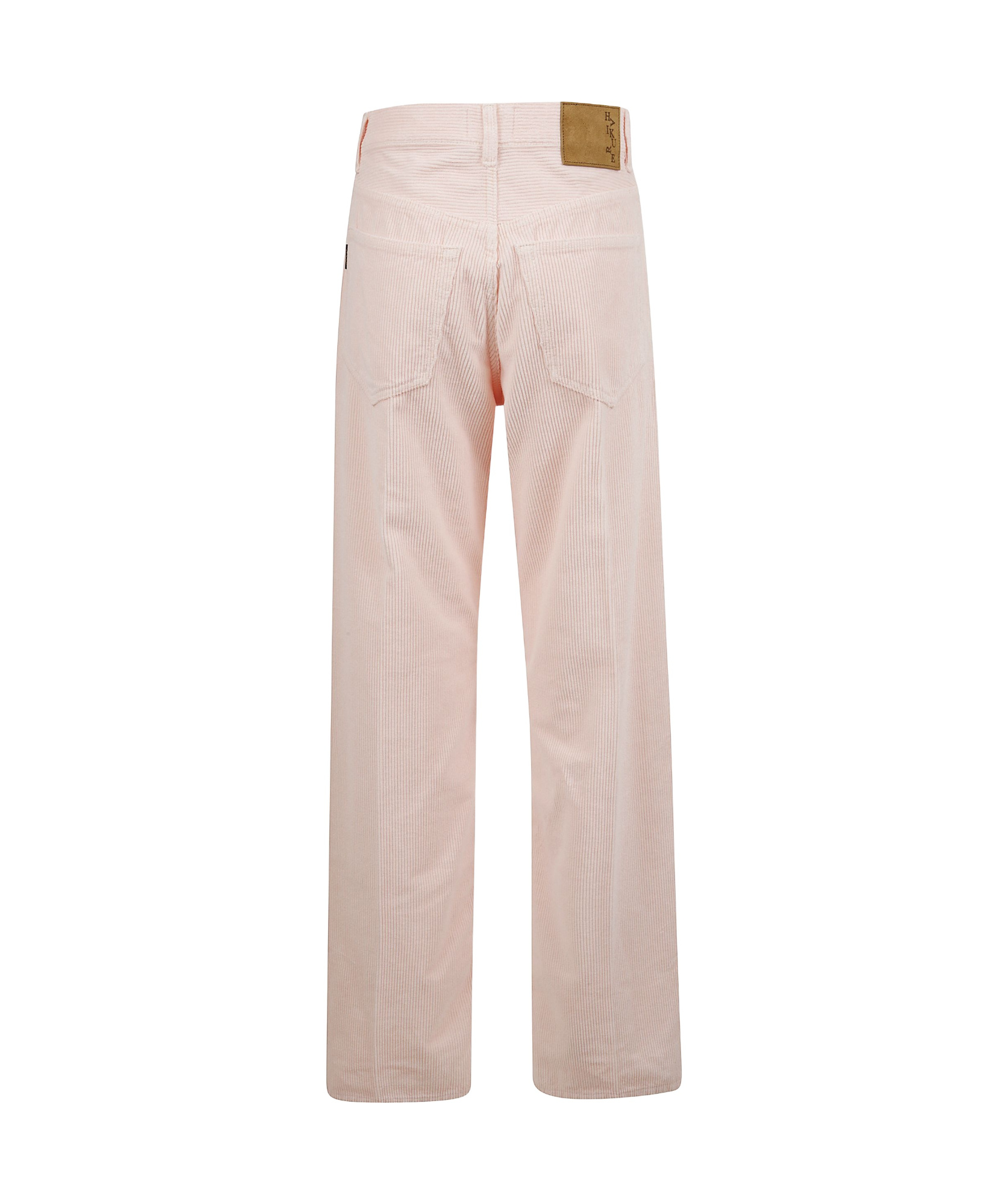 Haikure Straight-leg Casual Pants In Pink