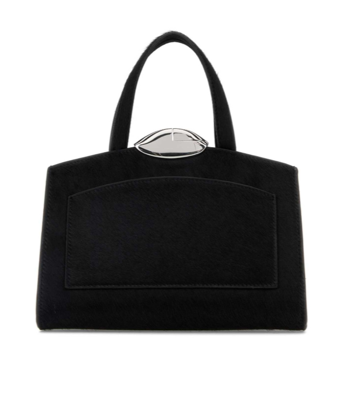 Benedetta Bruzziches Leather Shoulder Bag In Black