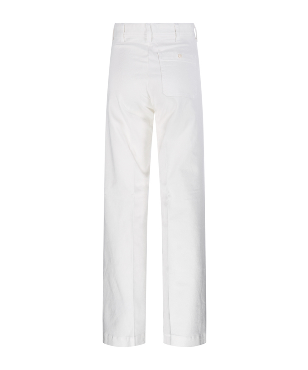 Polo Ralph Lauren High-waist Straight-leg Pantsith Tailored Finish