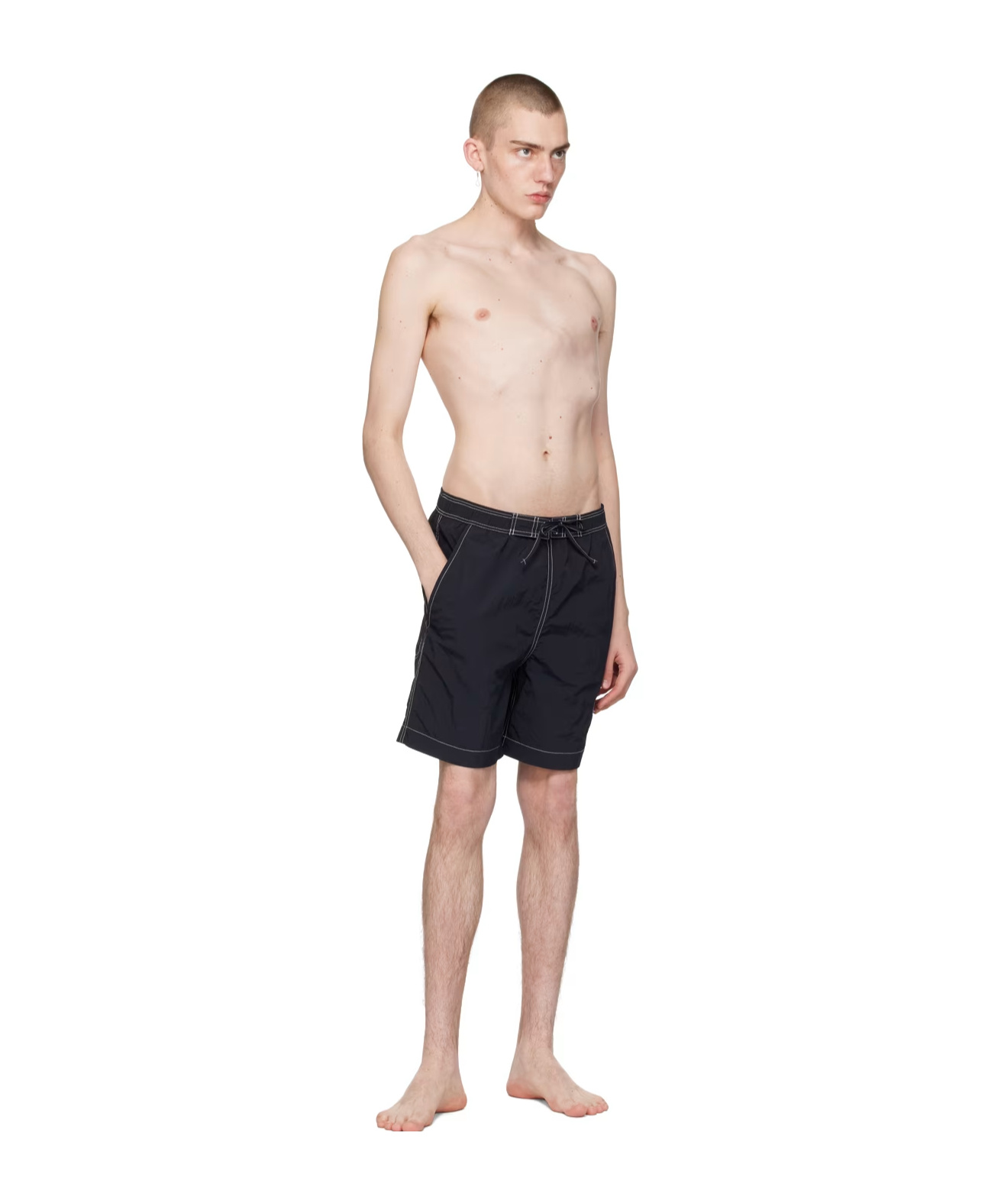 Isabel Marant Hydra Swimming Trunks In Black