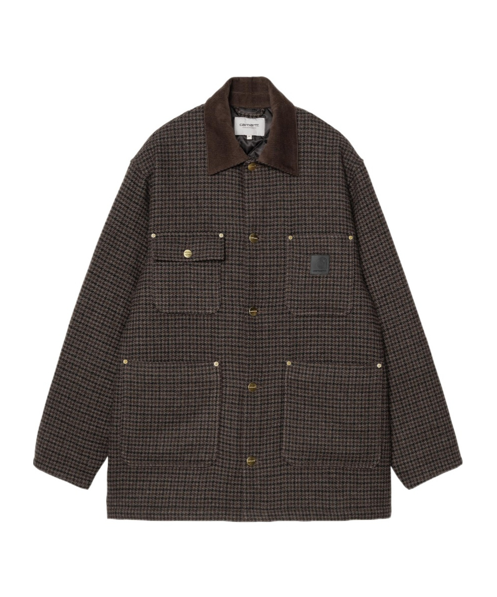 Carhartt Lowis Houndstooth Chore Coat In Multi