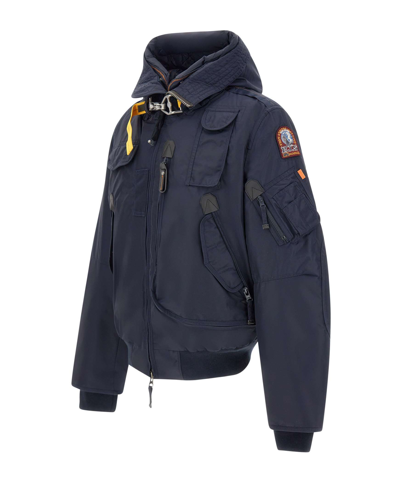 Parajumpers Long-sleeved Hooded Casual Jacket In Black