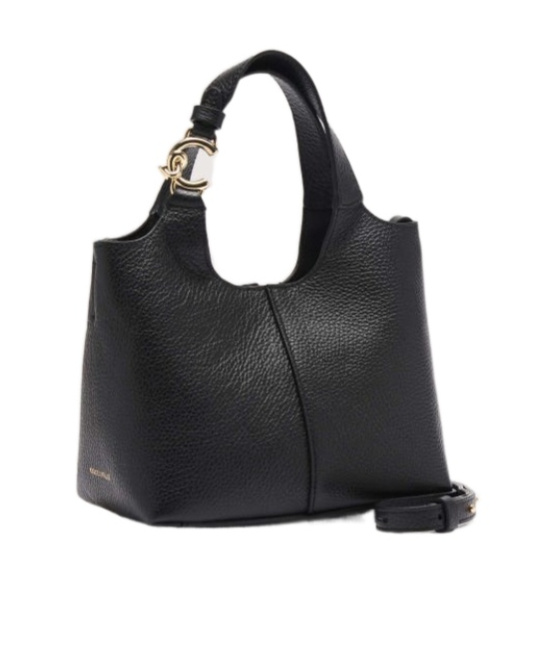 Coccinelle C-easy Small Hand Bag In Black