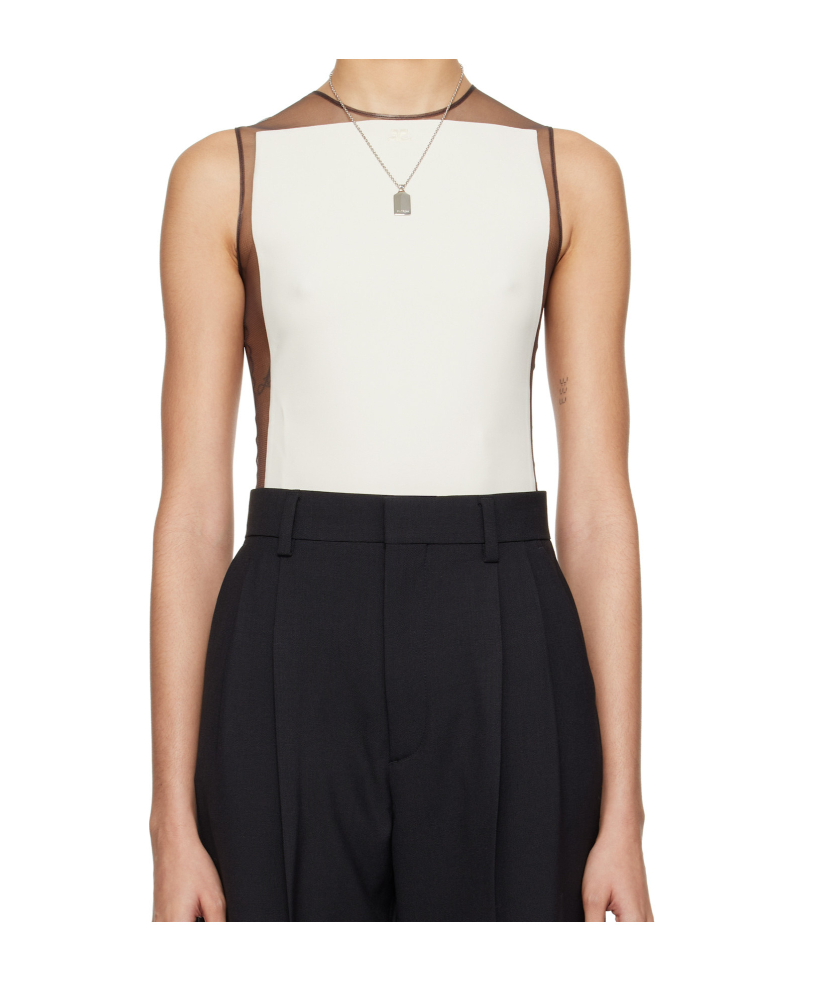 COURRÈGES ILLUSION BODYSUIT