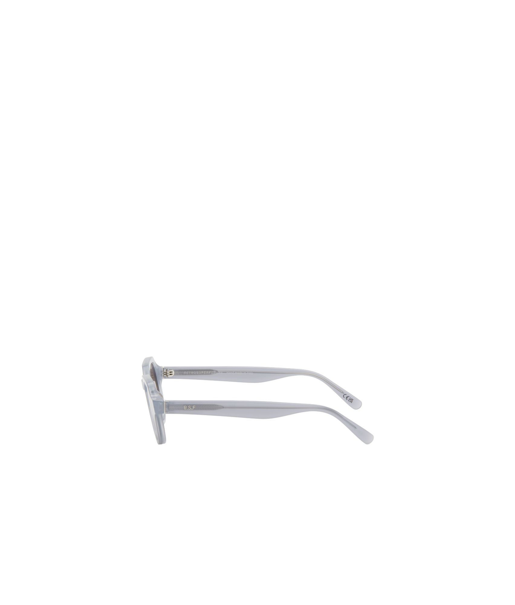 Retrosuperfuture Voce Round-frame Sunglasses In Light Blue
