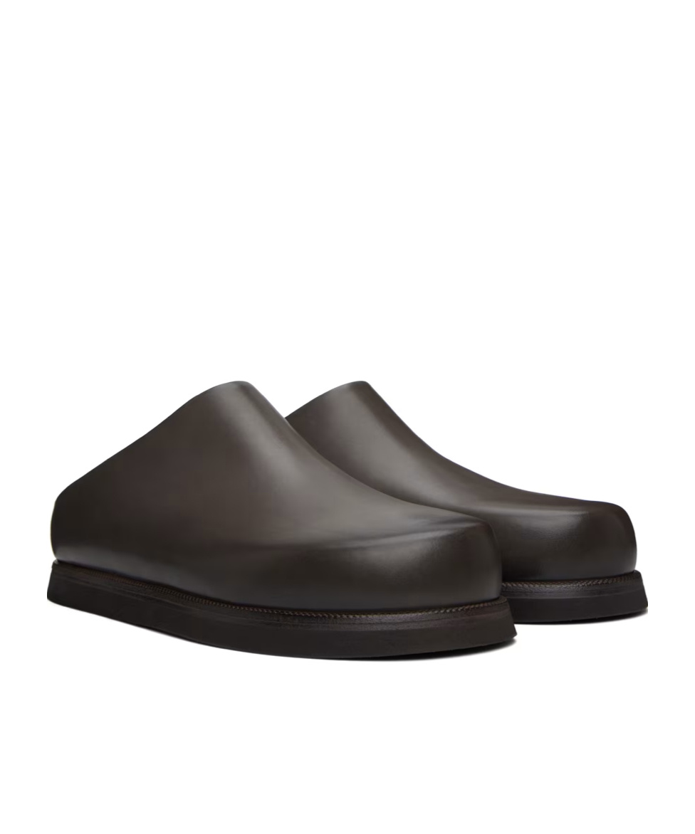 Shop Marsèll Sabot Muller Shoes In Black