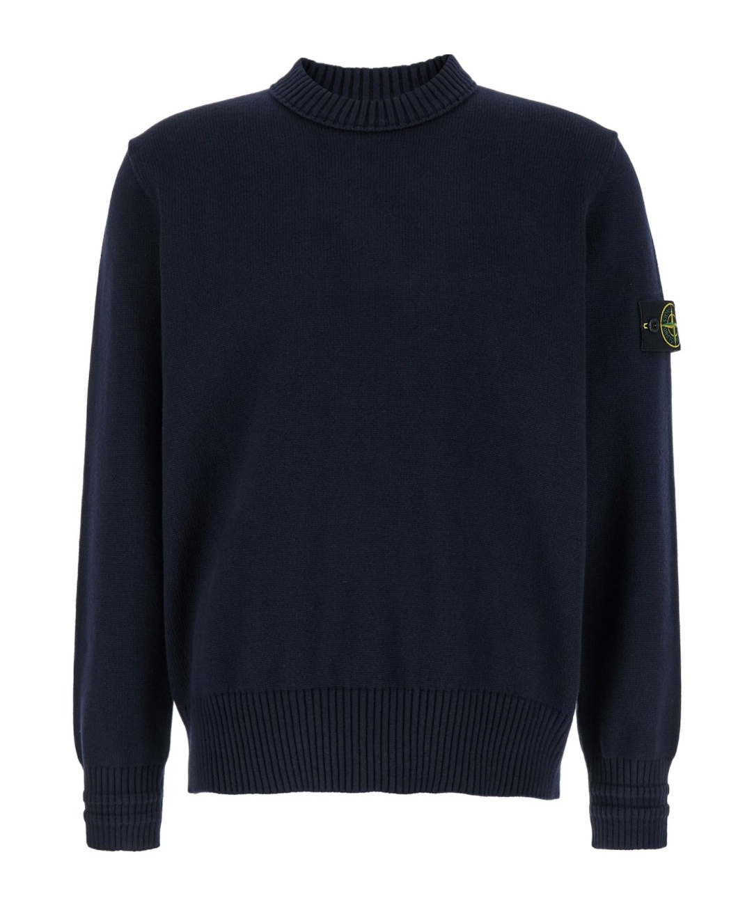 Stone Island Cotton Sweater In Blue