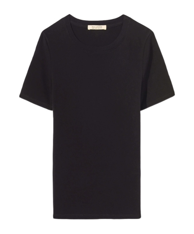 Nili Lotan Short-sleeved T-shirt In Black