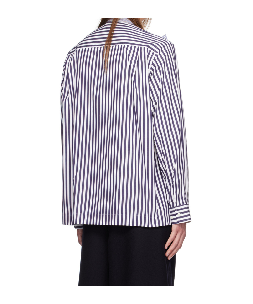 Sacai Long Sleeve Pleated Shirt
