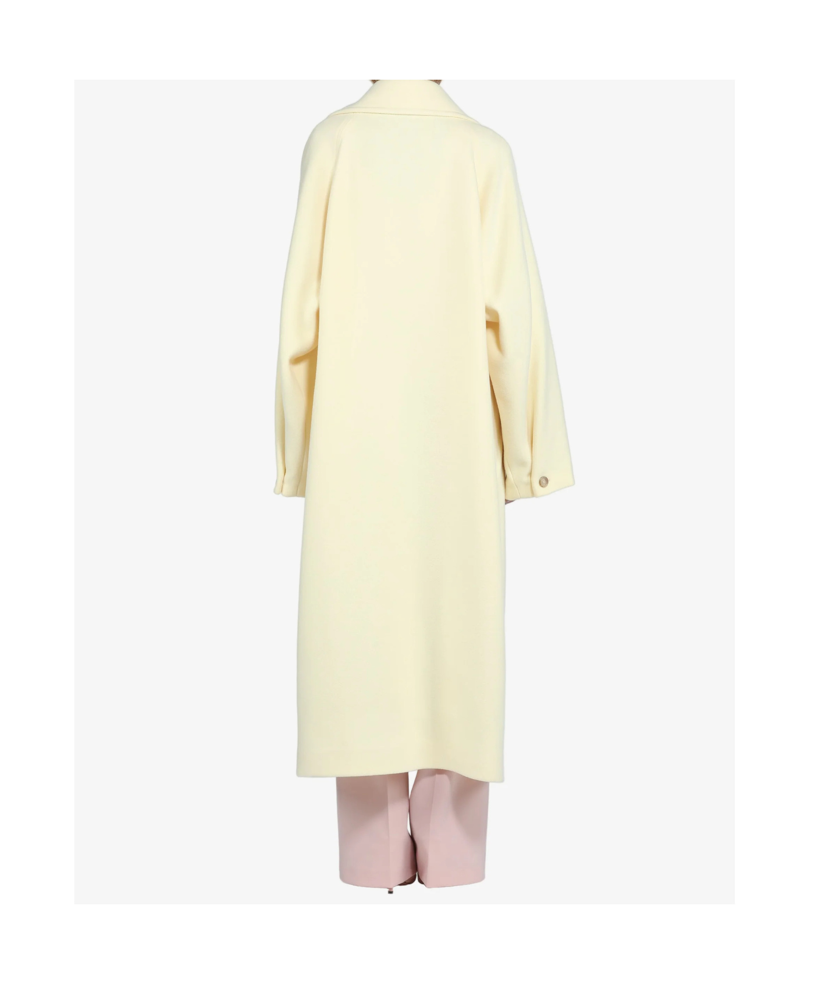 N°21 Double-breasted Coat In Neutral