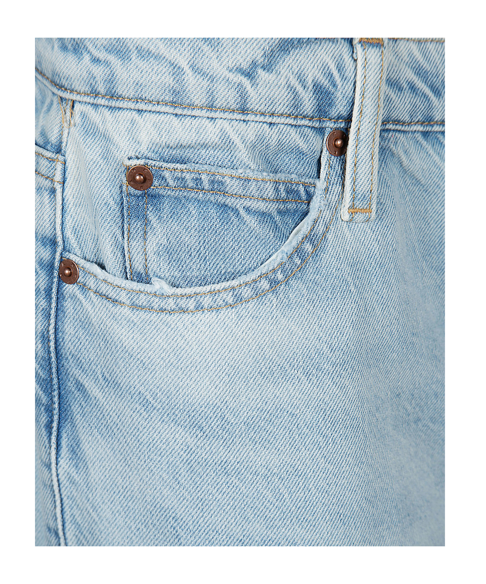 Shop Frame Le Mec Jeans In Blue