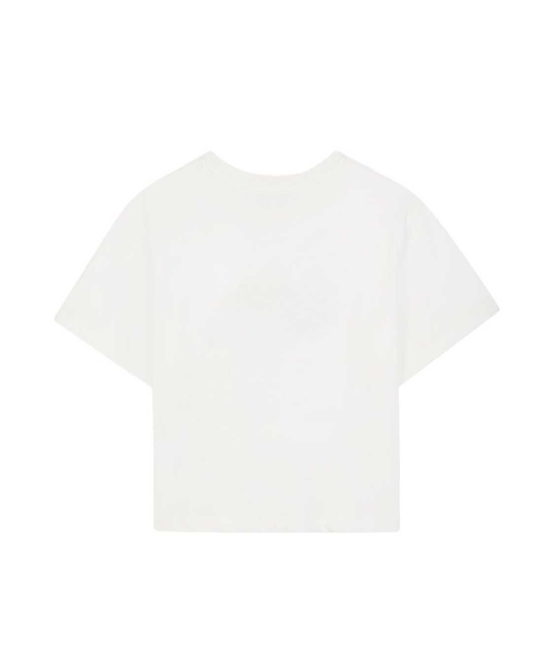 Lanvin Crew Neck T-shirt In White