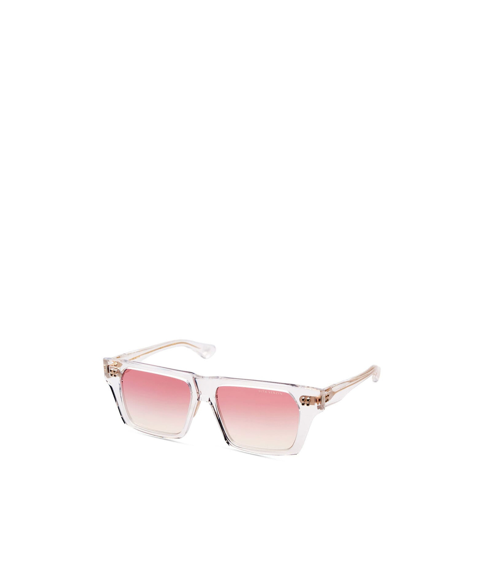 Dita Eyewear Venzyn Square Frame Sunglasses In Pink