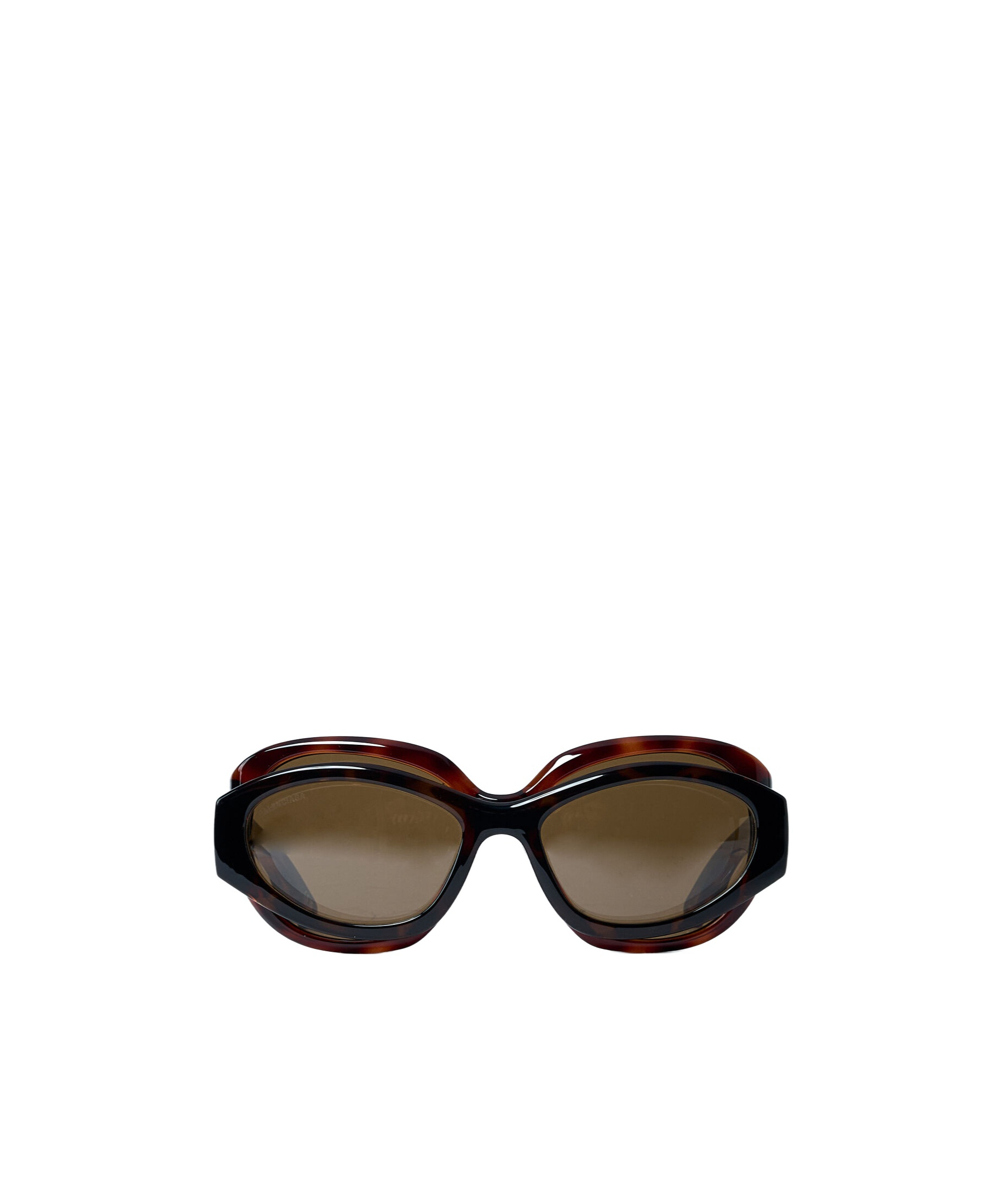 Balenciaga Women Superbusy Round Sunglasses In Black