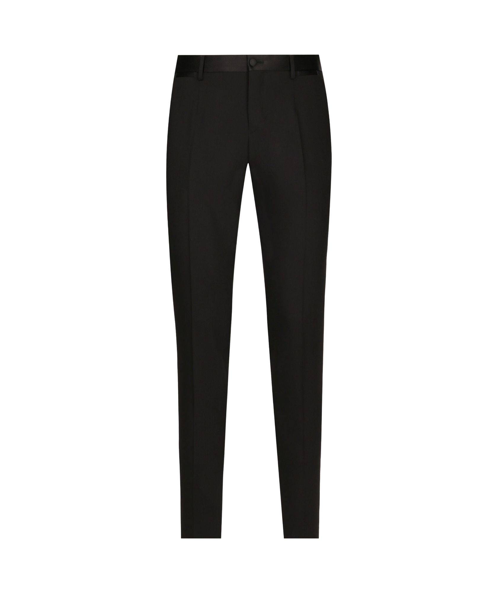 Dolce & Gabbana Classic Stretch Tailored Trousers In Black