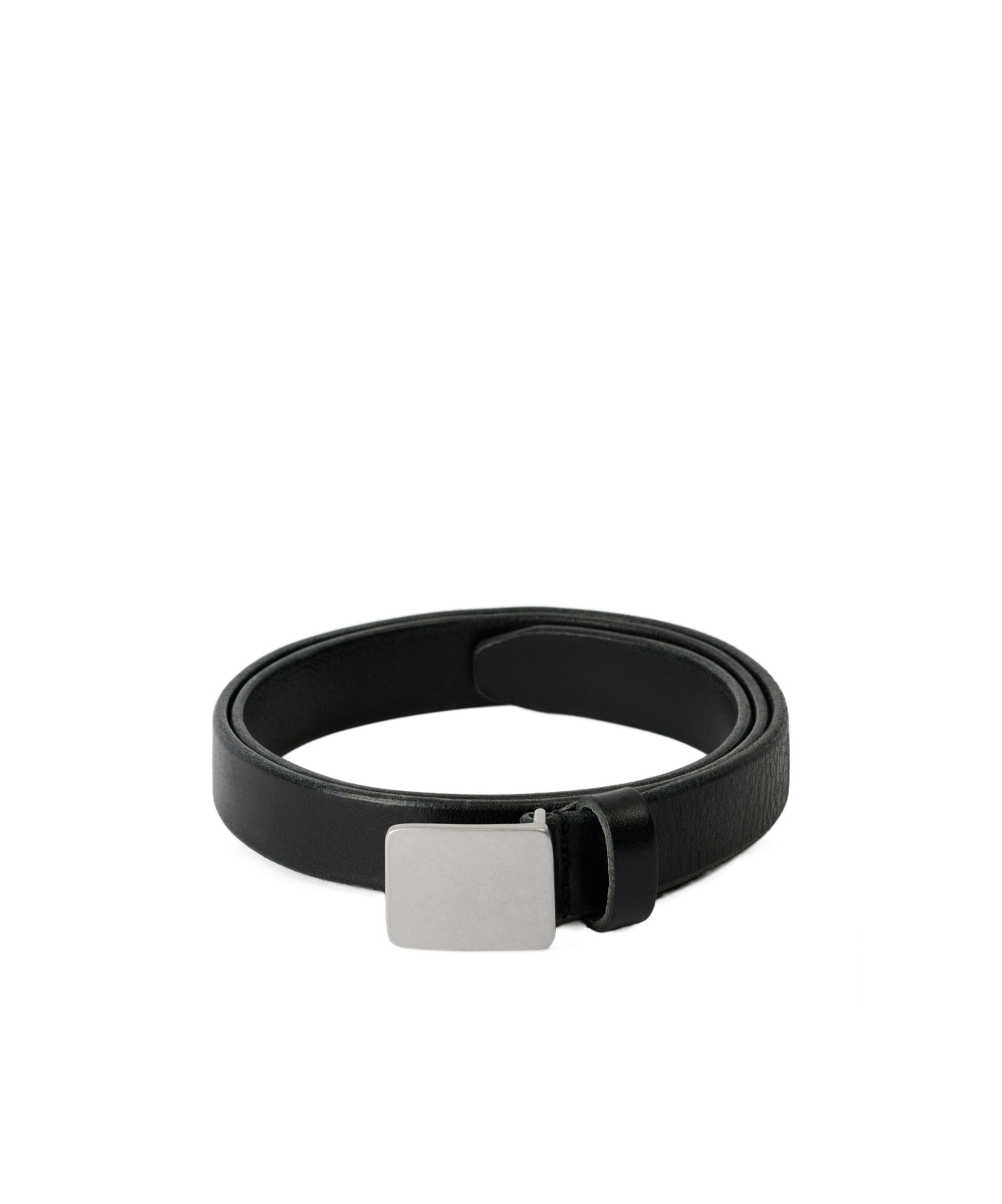Our Legacy Square Buckle Belt In Black
