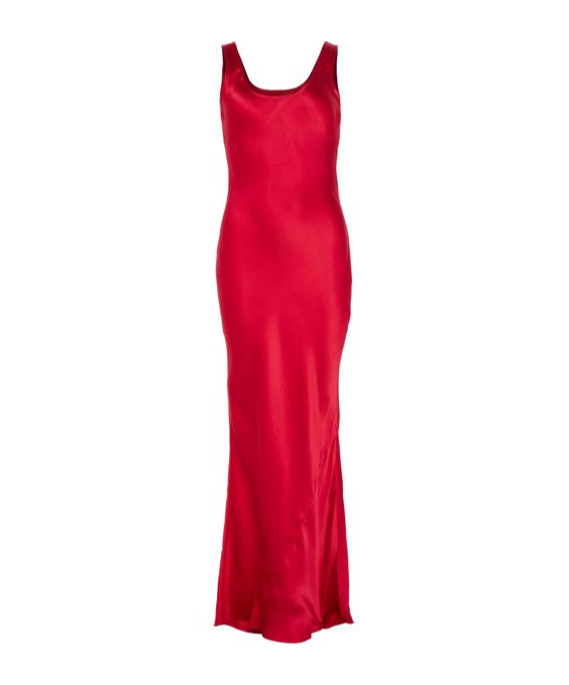Shop Anine Bing Alison Dress In Red