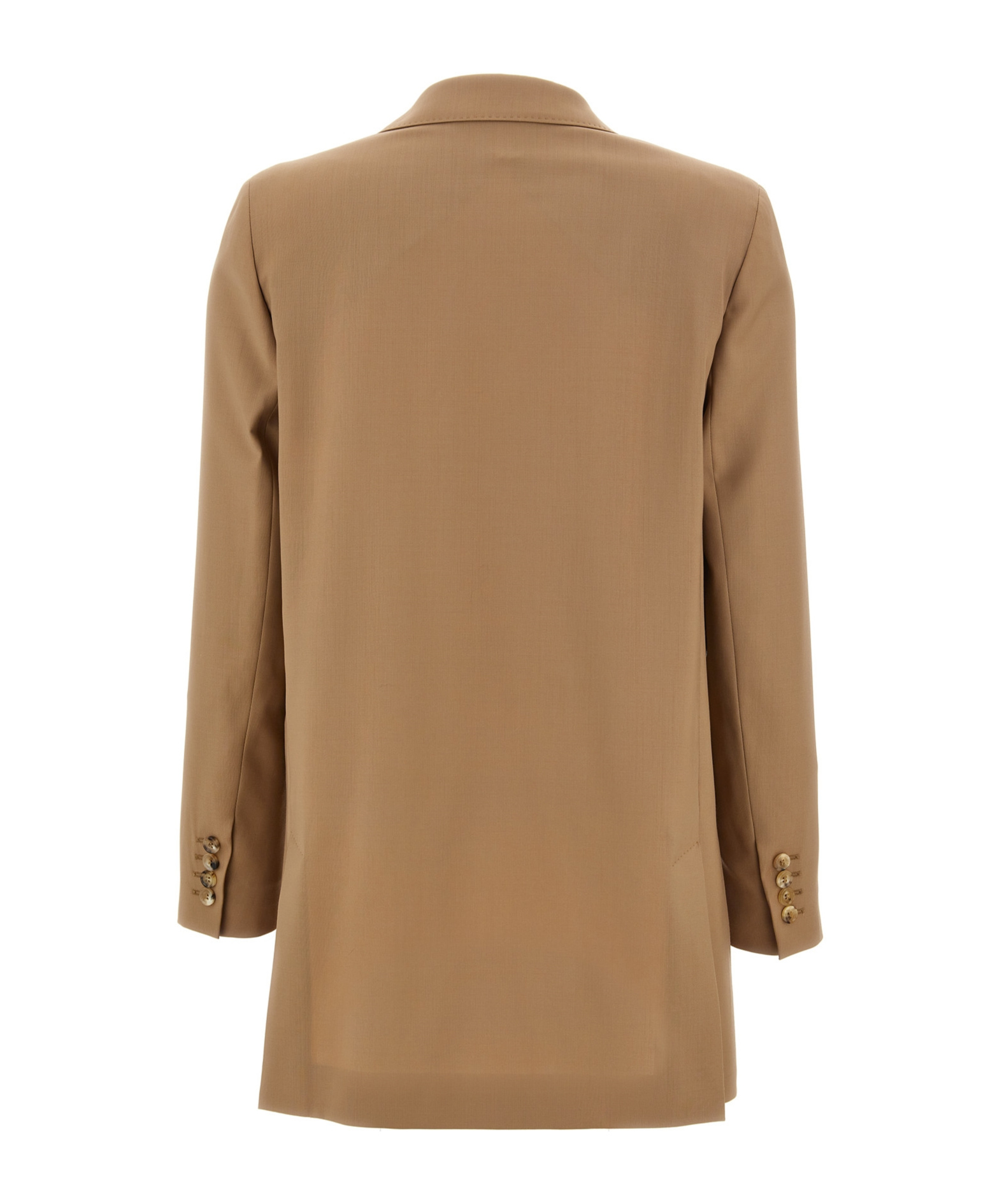 Max Mara Mirko Wool Blend Twill Overs Jacket In Brown