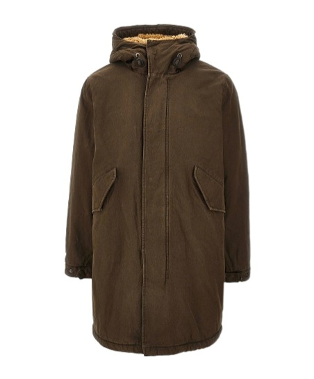 Aspesi Hooded Jacket In Green