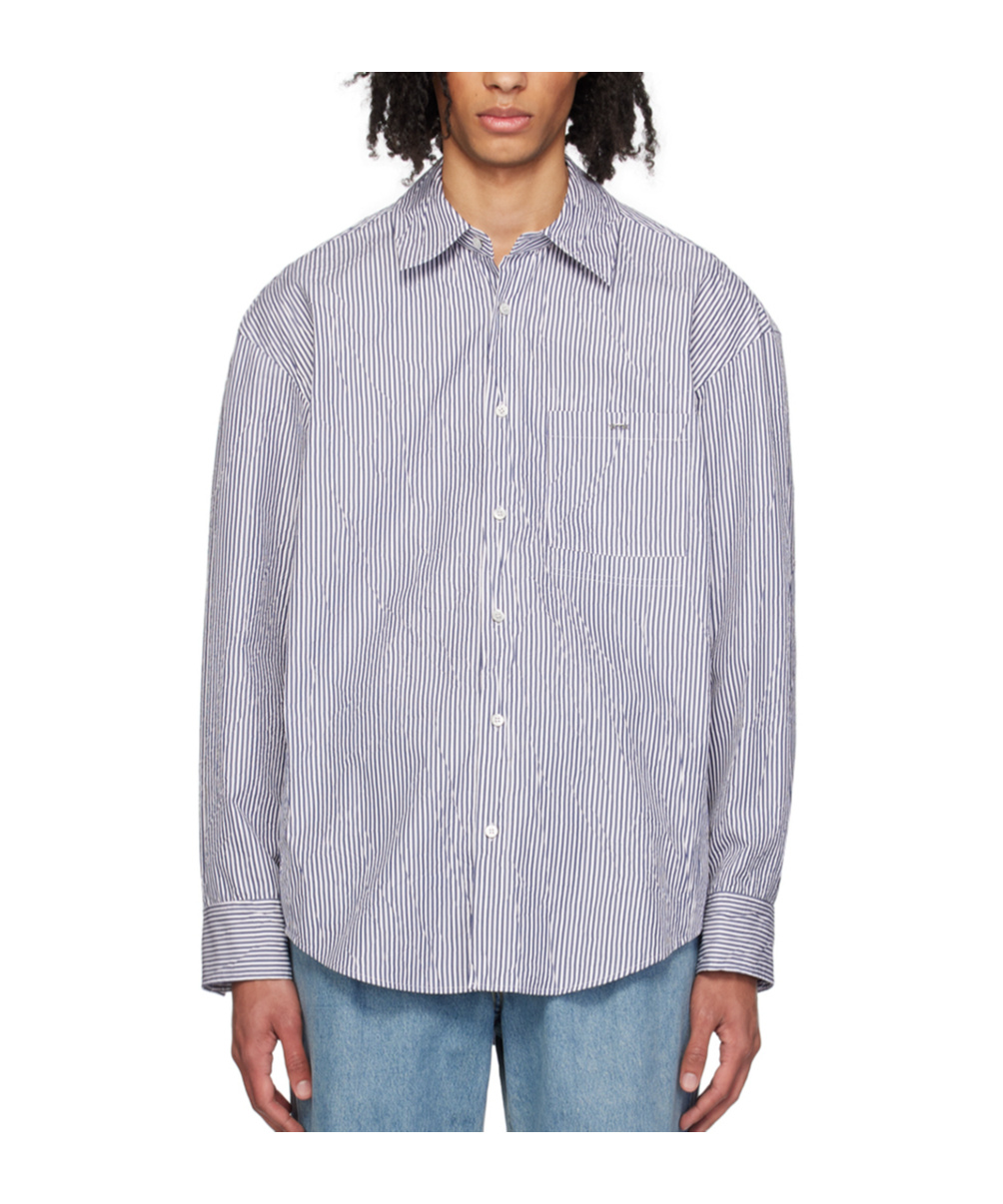 Wooyoungmi Striped Button Shirt In Multicolor