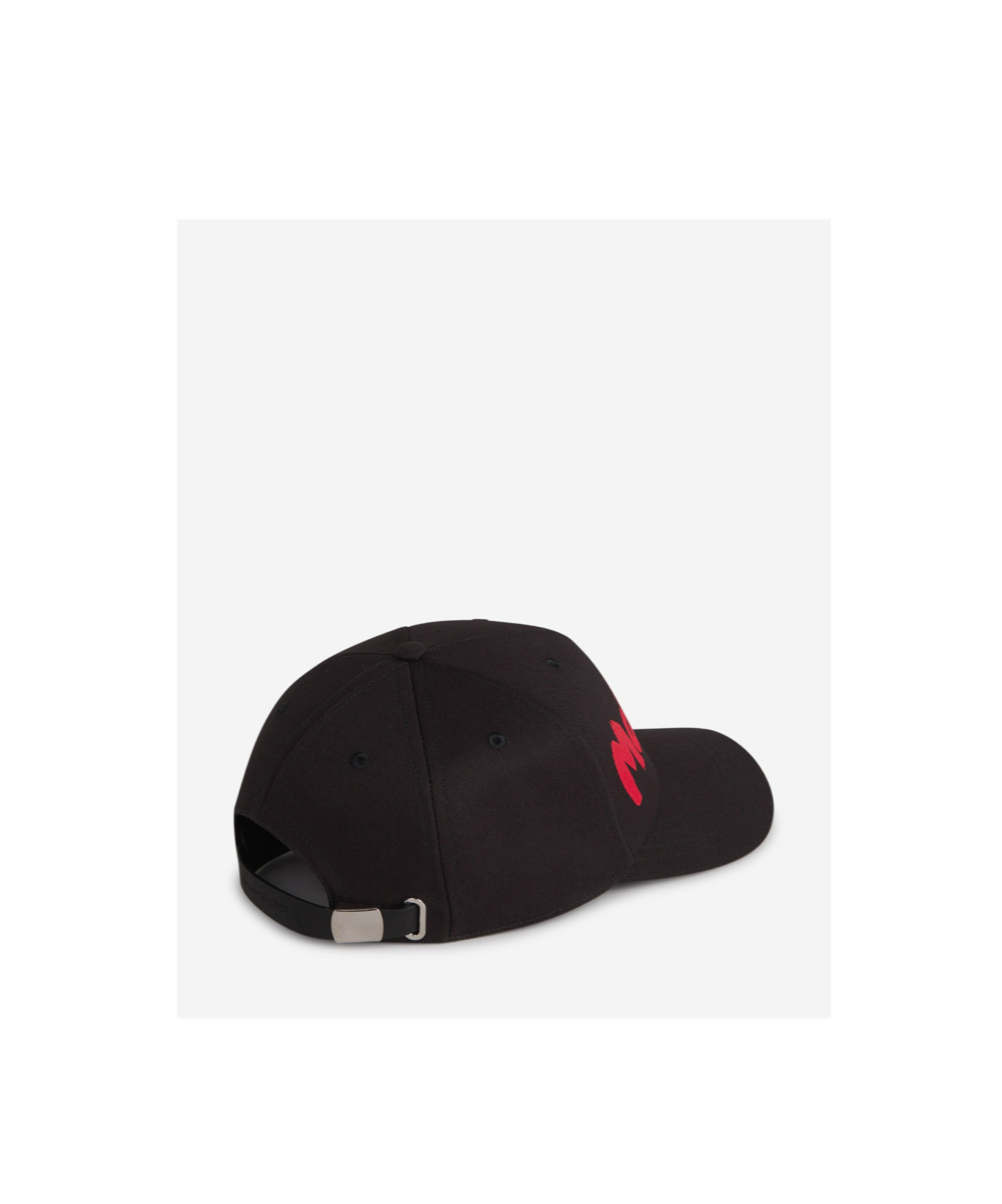 Alexander Mcqueen Men's Hat New Graffiti In Black
