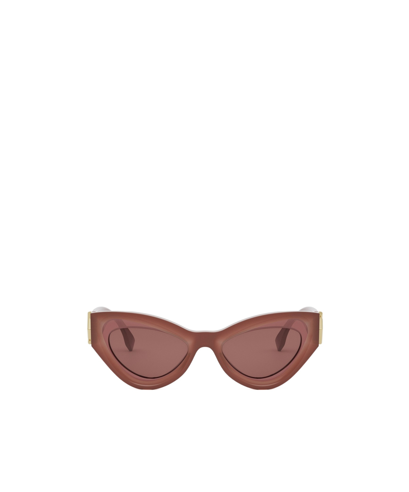 Fendi Eyewear Cat-eye Frame Sunglasses In Brown
