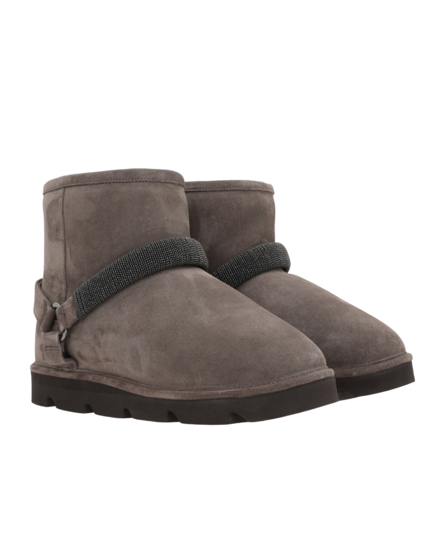 BRUNELLO CUCINELLI MONILI-STRAP BOOTS