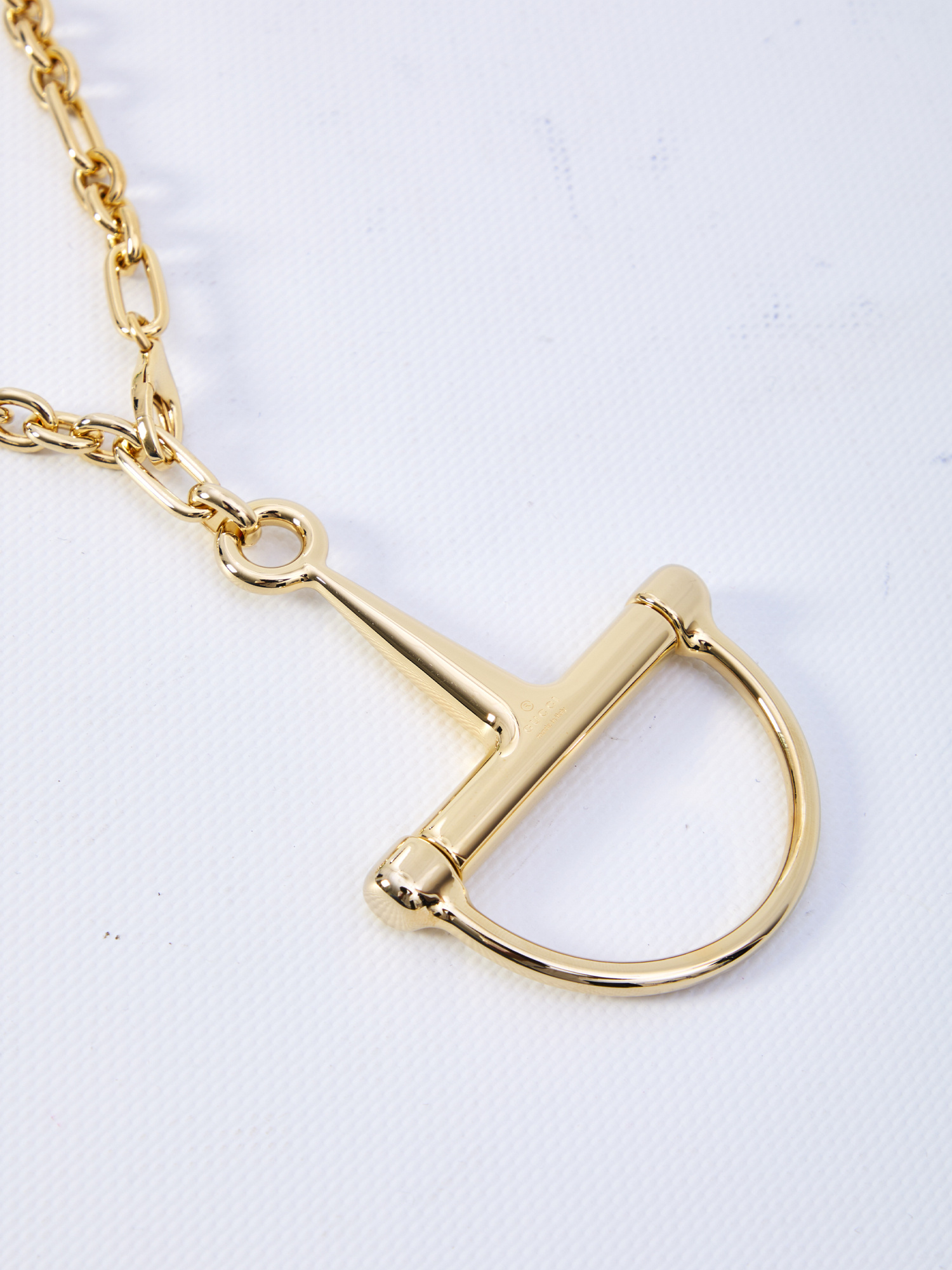 Gucci Necklace With Stirrup In Gold