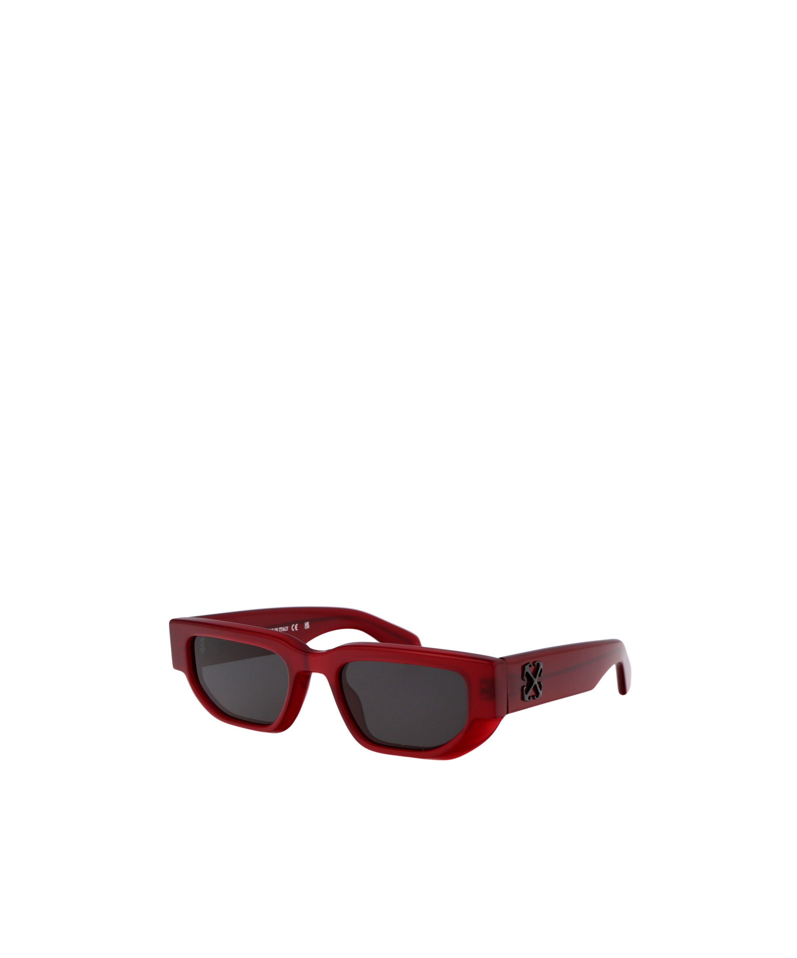 Off-white Greely Geometric-frame Sunglasses In Black