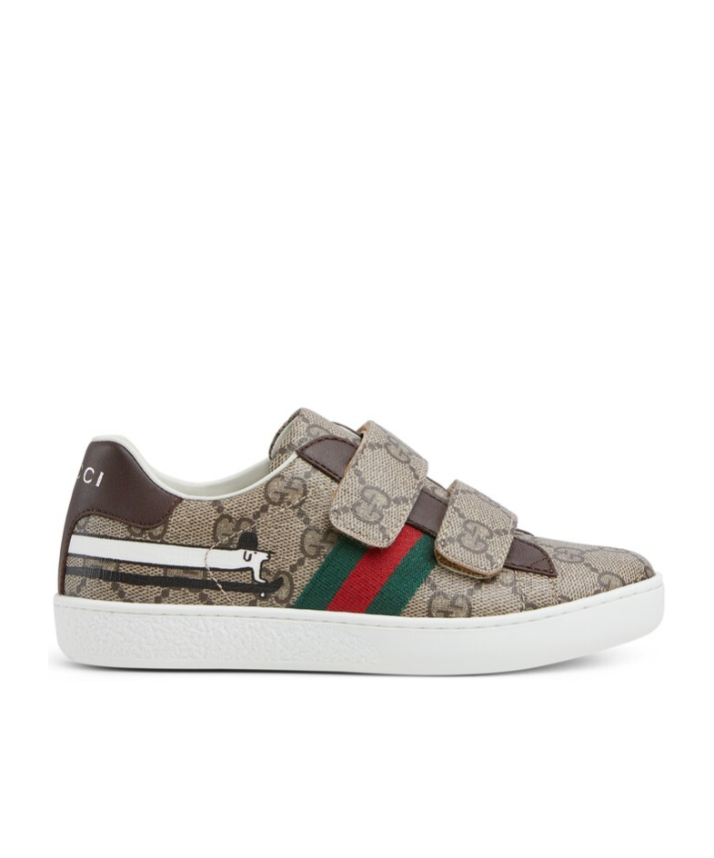 Gucci Children's Ace Sneaker In Multi
