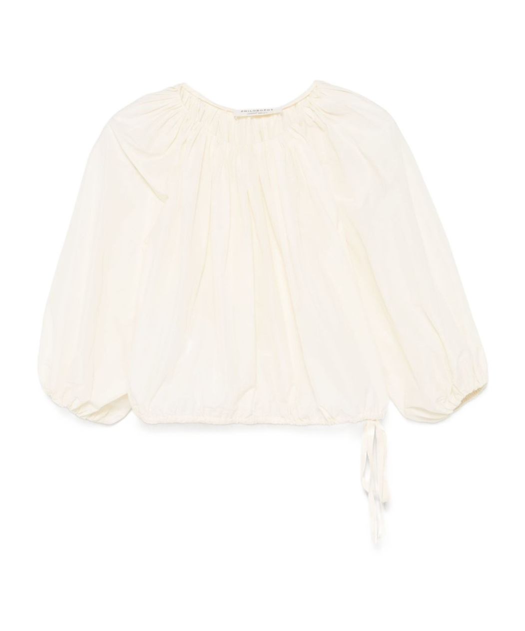 Philosophy Di Lorenzo Serafini Pleat-detail Blouse In Pink