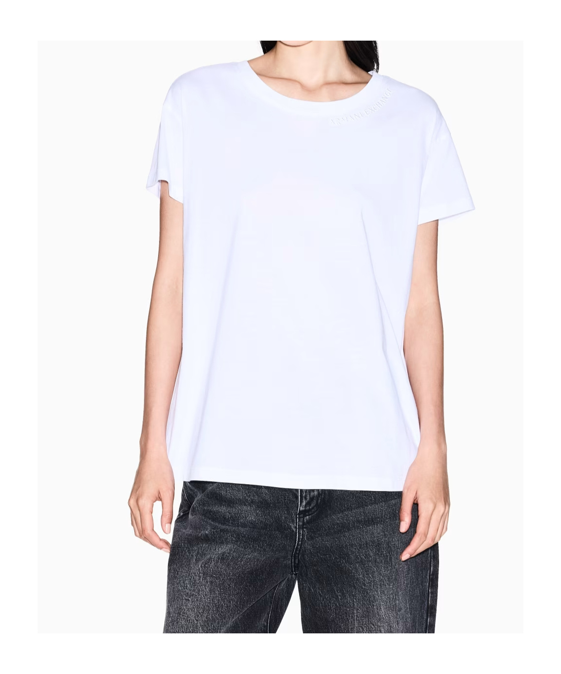 Armani Exchange Short Sleeve T-shirt In Gray